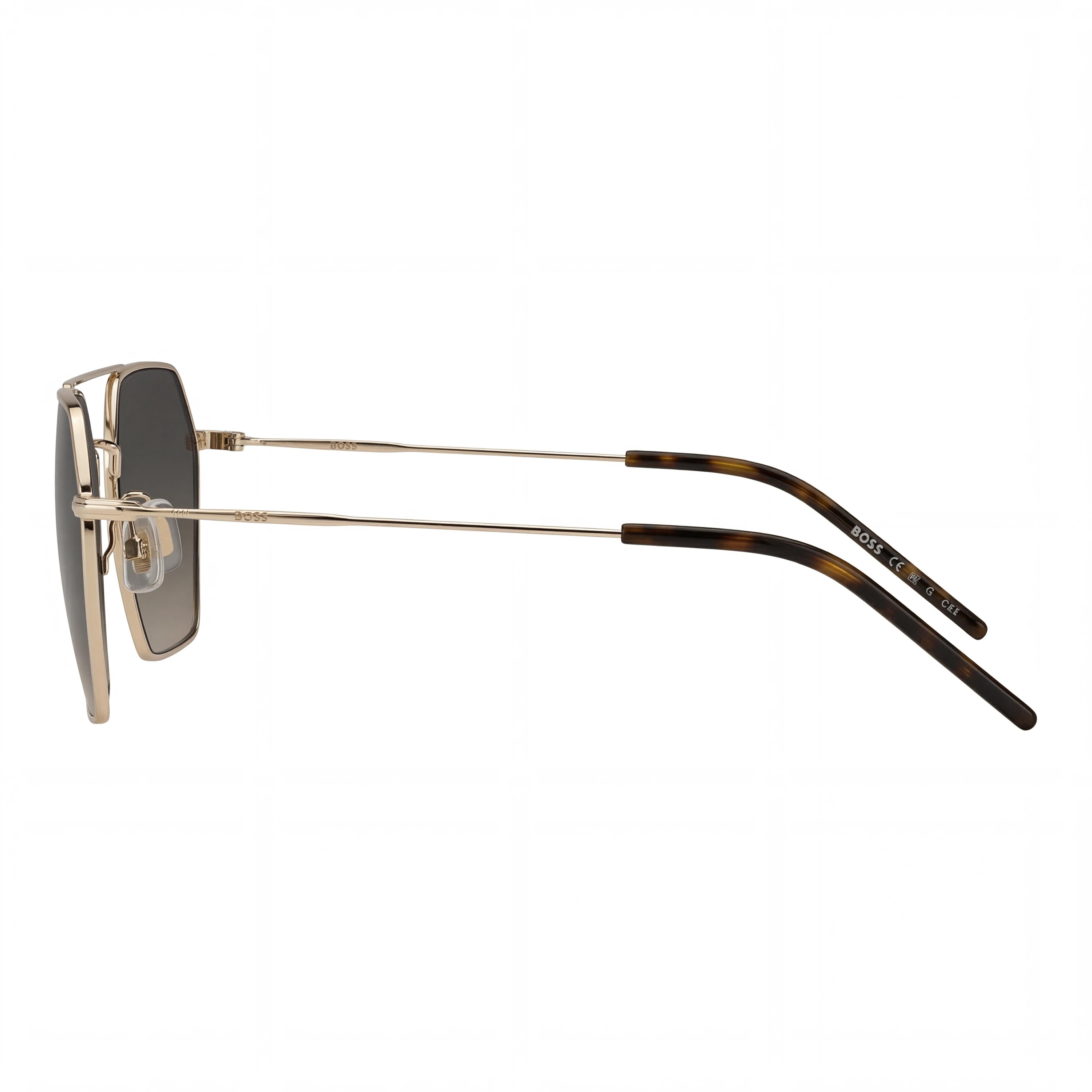 Hugo Boss 1533/S Rose Gold Rectangle Sunglasses for Women, 54mm, Photo 3