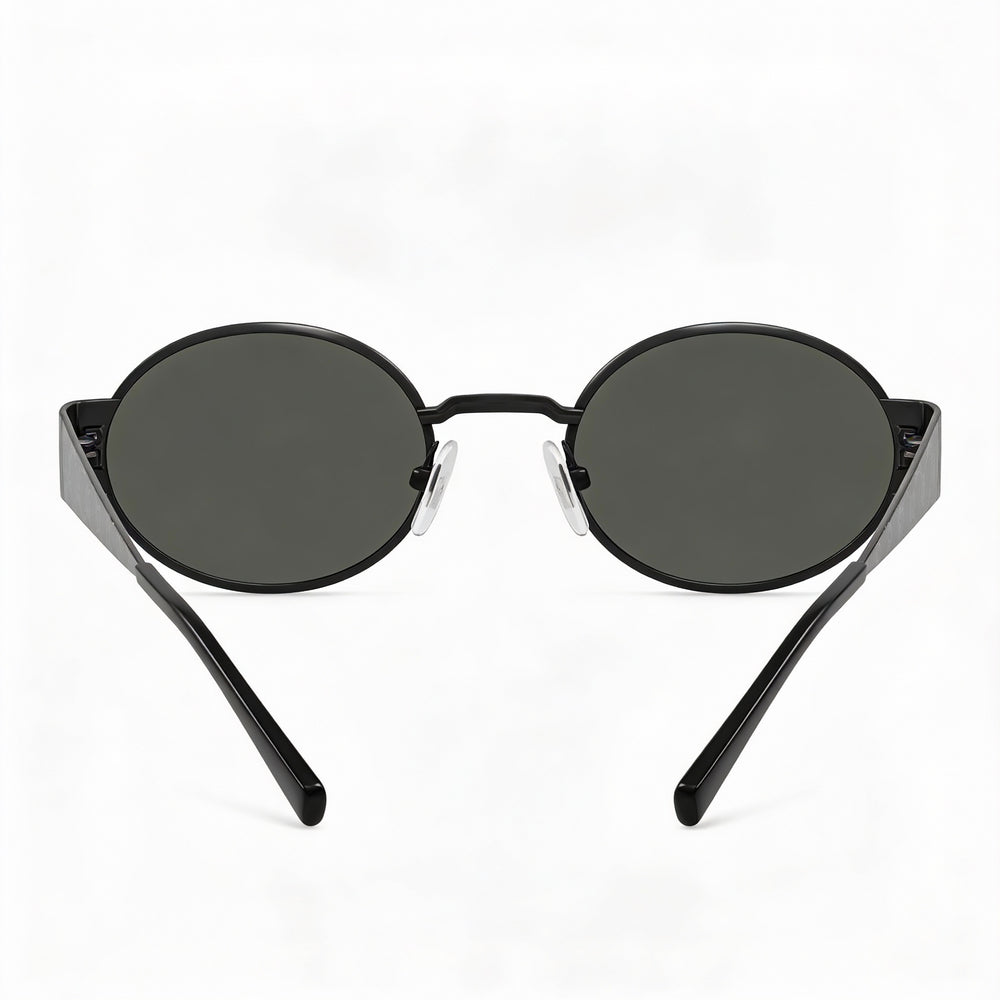Gucci Fashion GG1854S 001 Unisex Gunmetal Black Metal Frame Grey Lens UV Protected 51mm Sunglasses