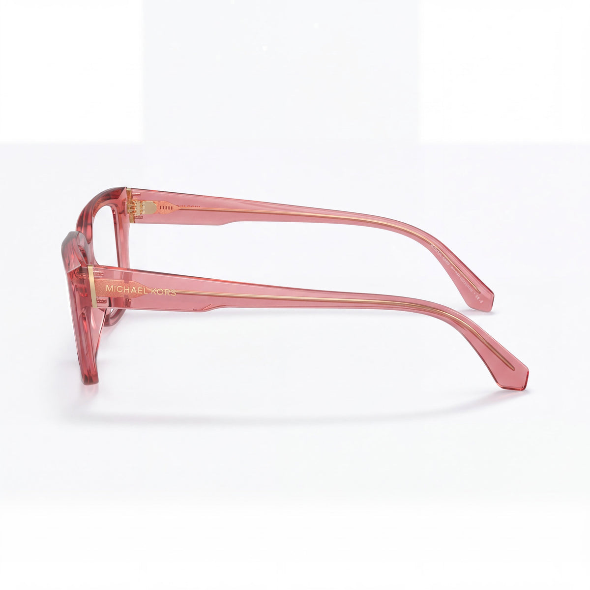 Michael Kors 4117U Women's Rectangle Optical Frames Rose Transparent Plastic 54mm, Photo 3