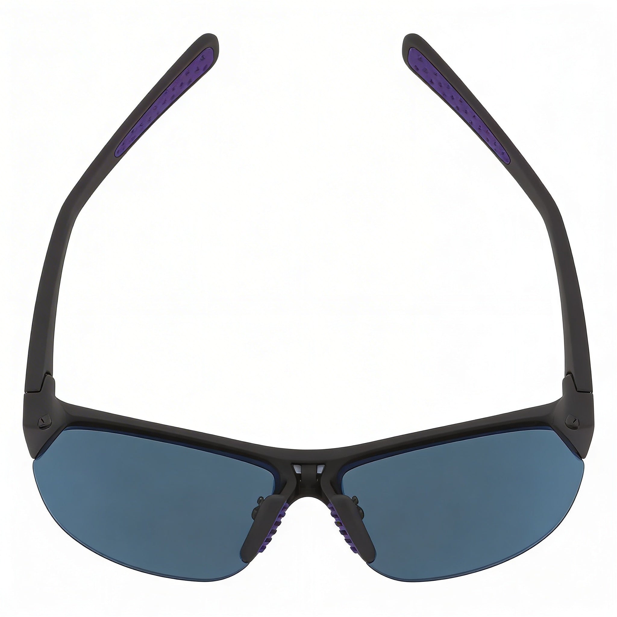 Nike Modern Unisex Lightweight Nylon UV Protection Sunglasses Matte Black Grey Mirror Blue 70-11-135mm, Photo 3
