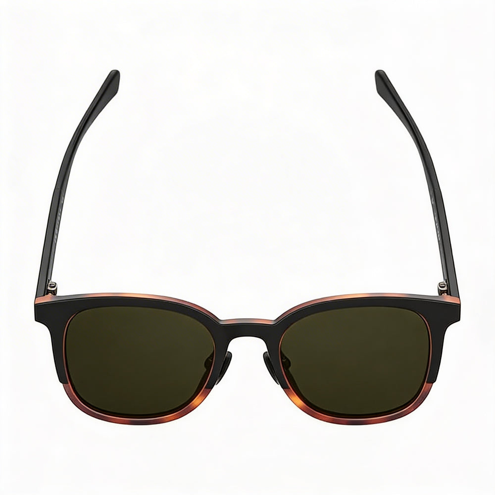 LEVI'S LV 5024/S 0WR7 70 Gafas de sol para hombre, montura de POLIAMIDA ECOLÓGICA Negra Habana, protección UV, ancho de lente 52mm