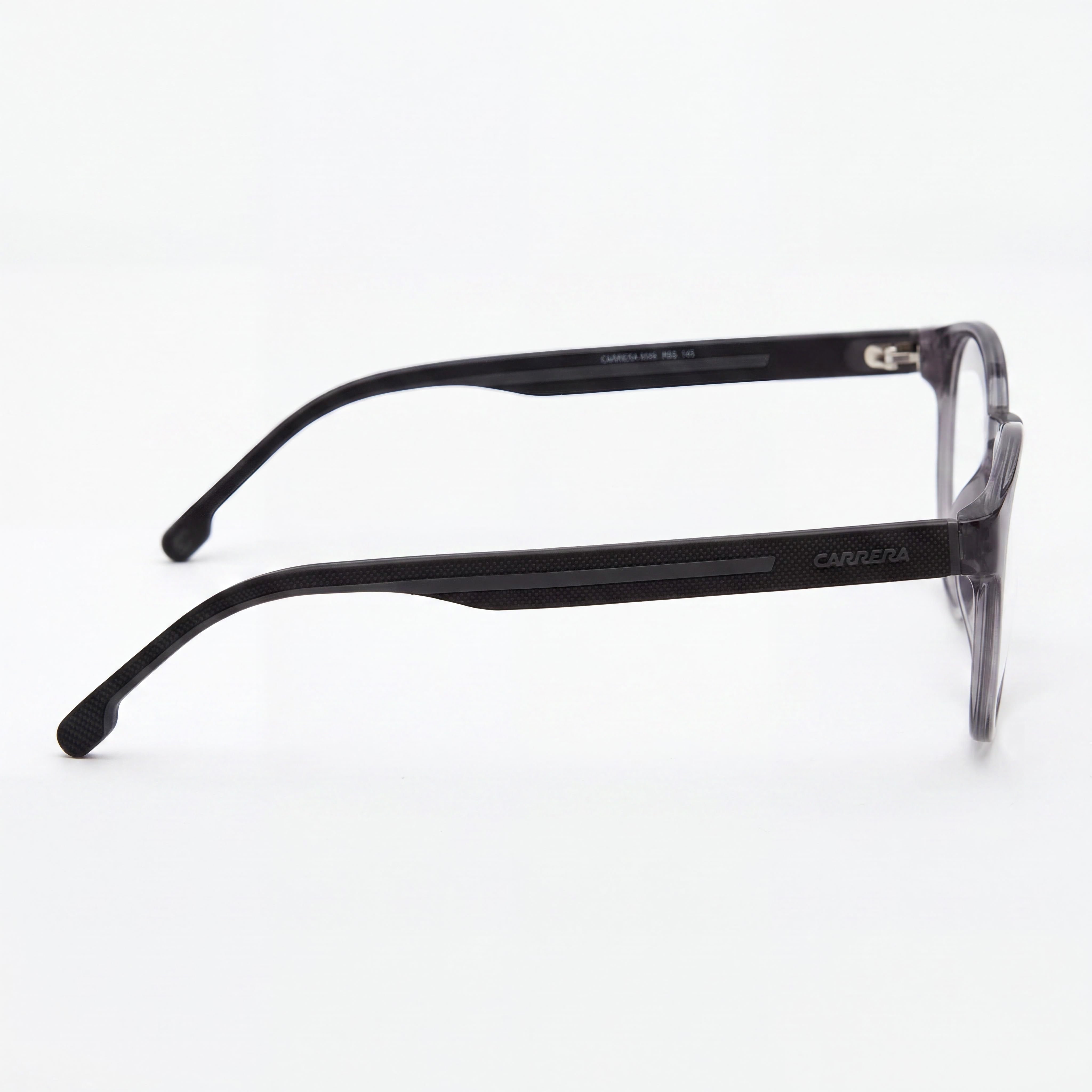 Carrera 8886 Modern Women's Propionate Grey Black Frame Eyewear with Non-polarized Polycarbonate Lenses 50mm, Photo 2