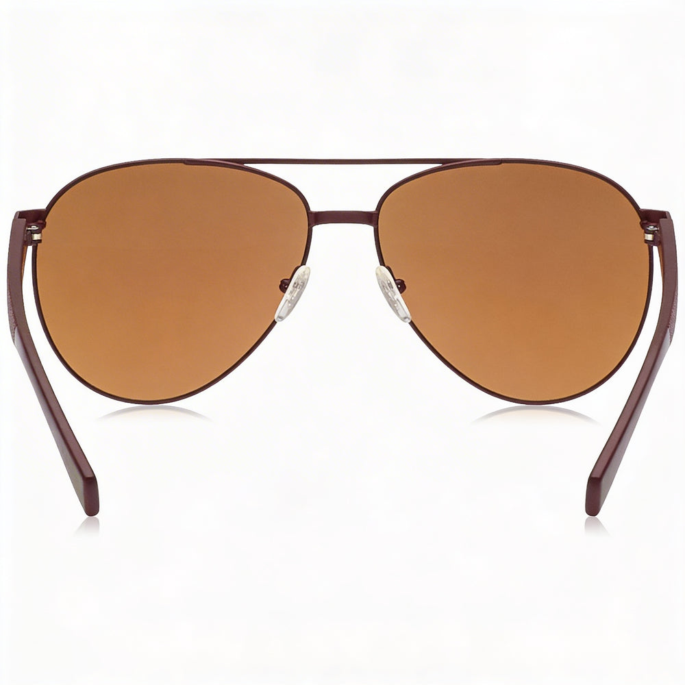 Lacoste L185S 615 60 Women's Metal Light Green UV Protected Sunglasses, Multicolour Lens, 60mm