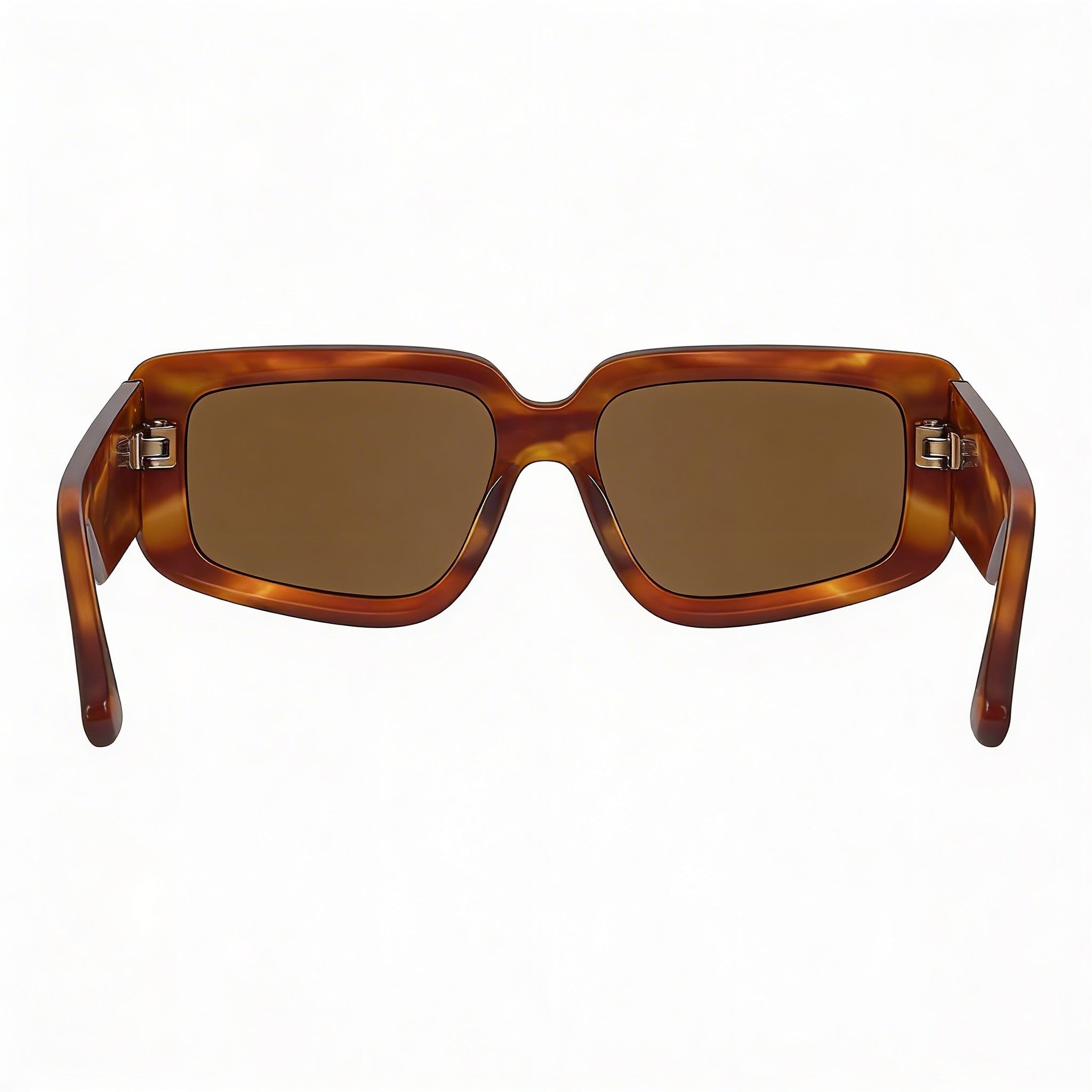 Victoria Beckham Modern Women's Acetate Striped Blonde Havana UV Protection Sunglasses 54mm, Photo 3