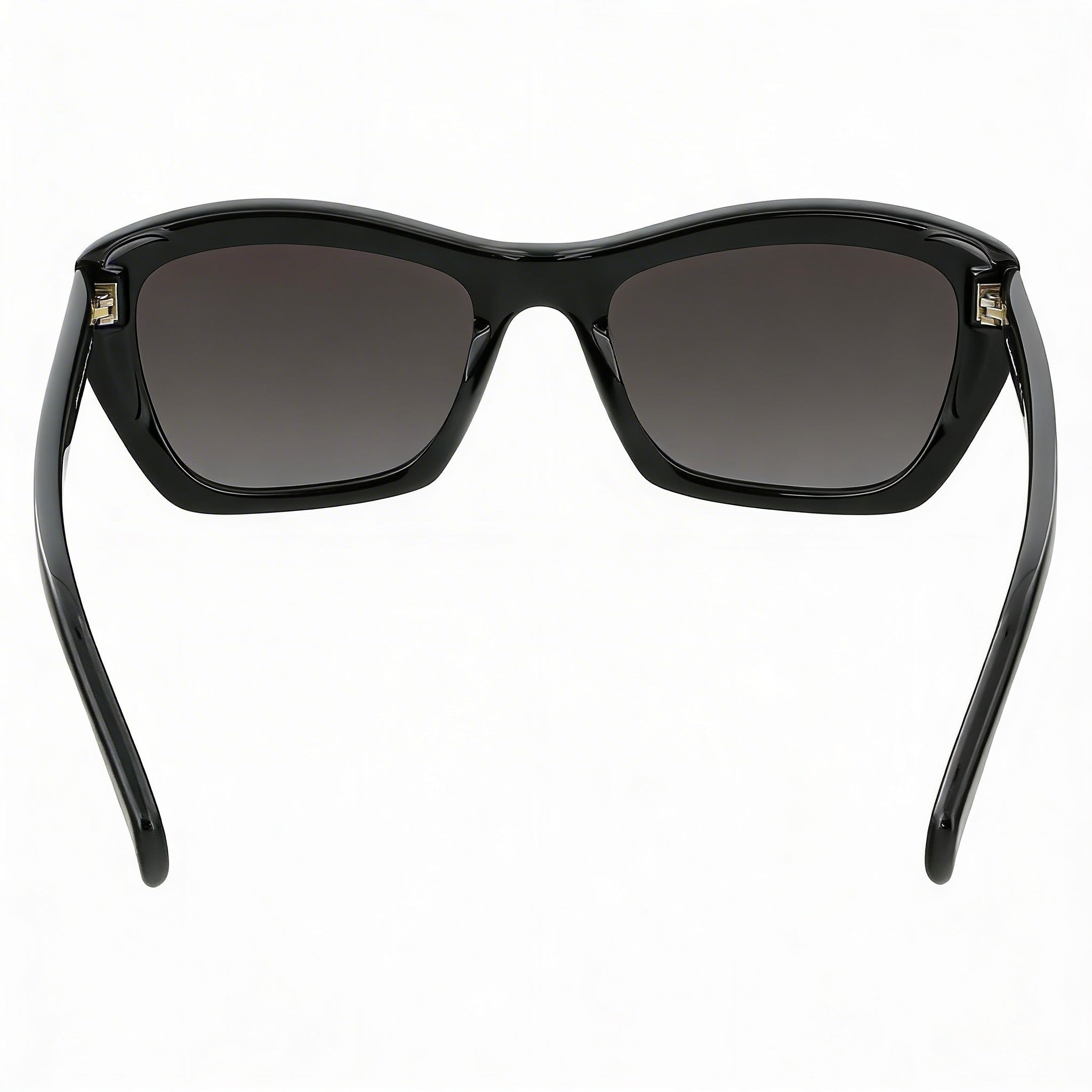 Salvatore Ferragamo SF958S Unisex Rectangular Black Plastic Frame Grey Lenses 55mm 100% UV Sunglasses, Photo 4