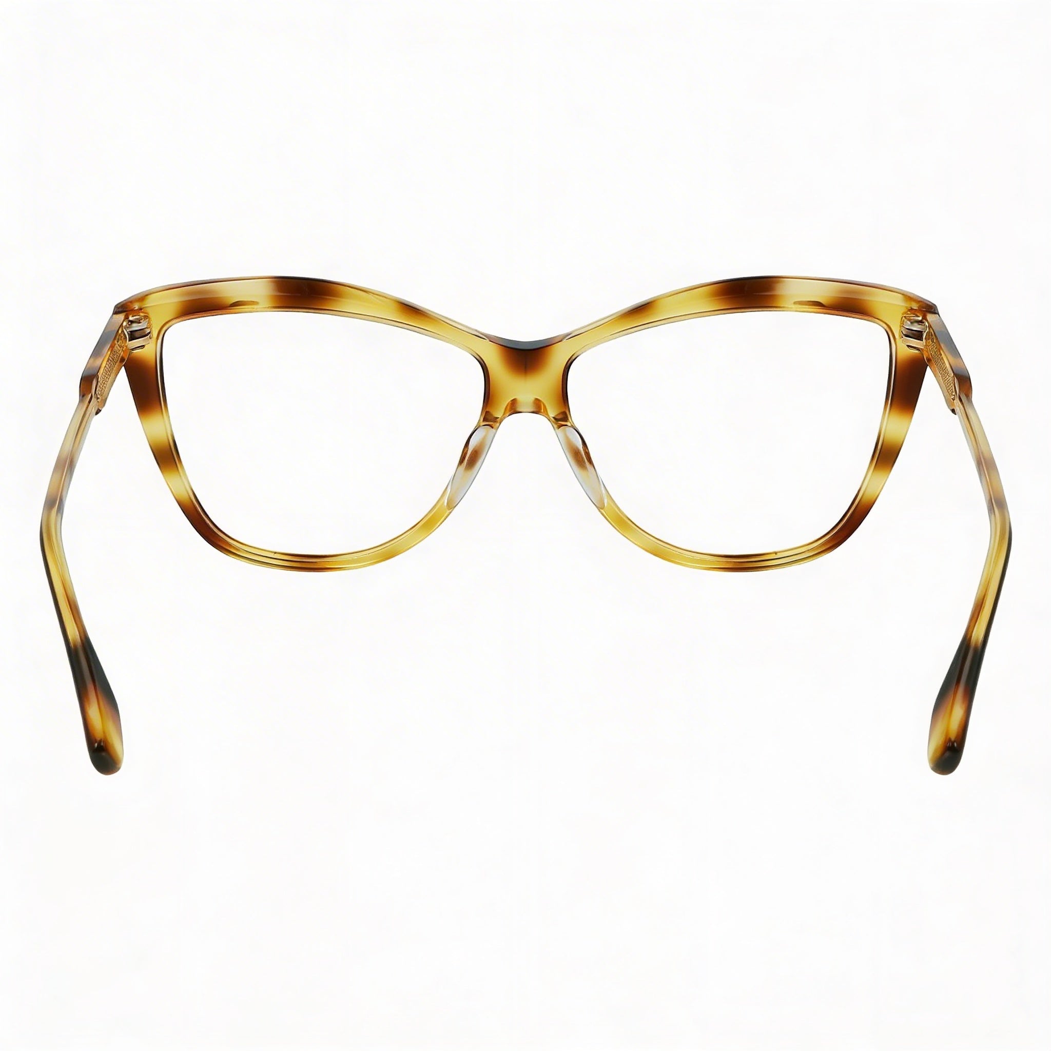 Gafas de sol Victoria Beckham de estilo moderno para hombre: montura de acetato en color Havana rubio con lentes de policarbonato, tamaño 57 mm, Photo 4