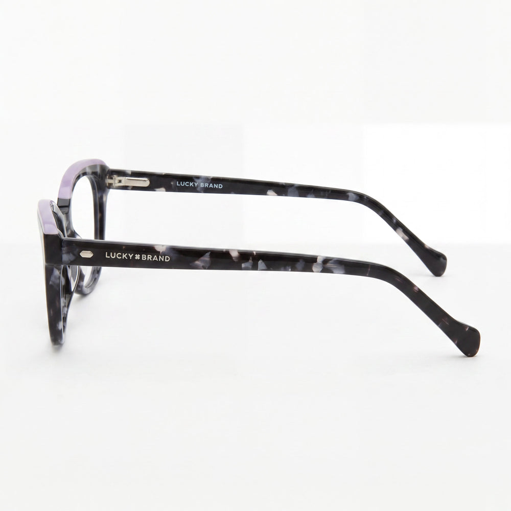 Gafas Lucky Brand para hombre modelo Vlbd239 con montura de plástico negra Havana y lentes de policarbonato polarizadas de 52 mm