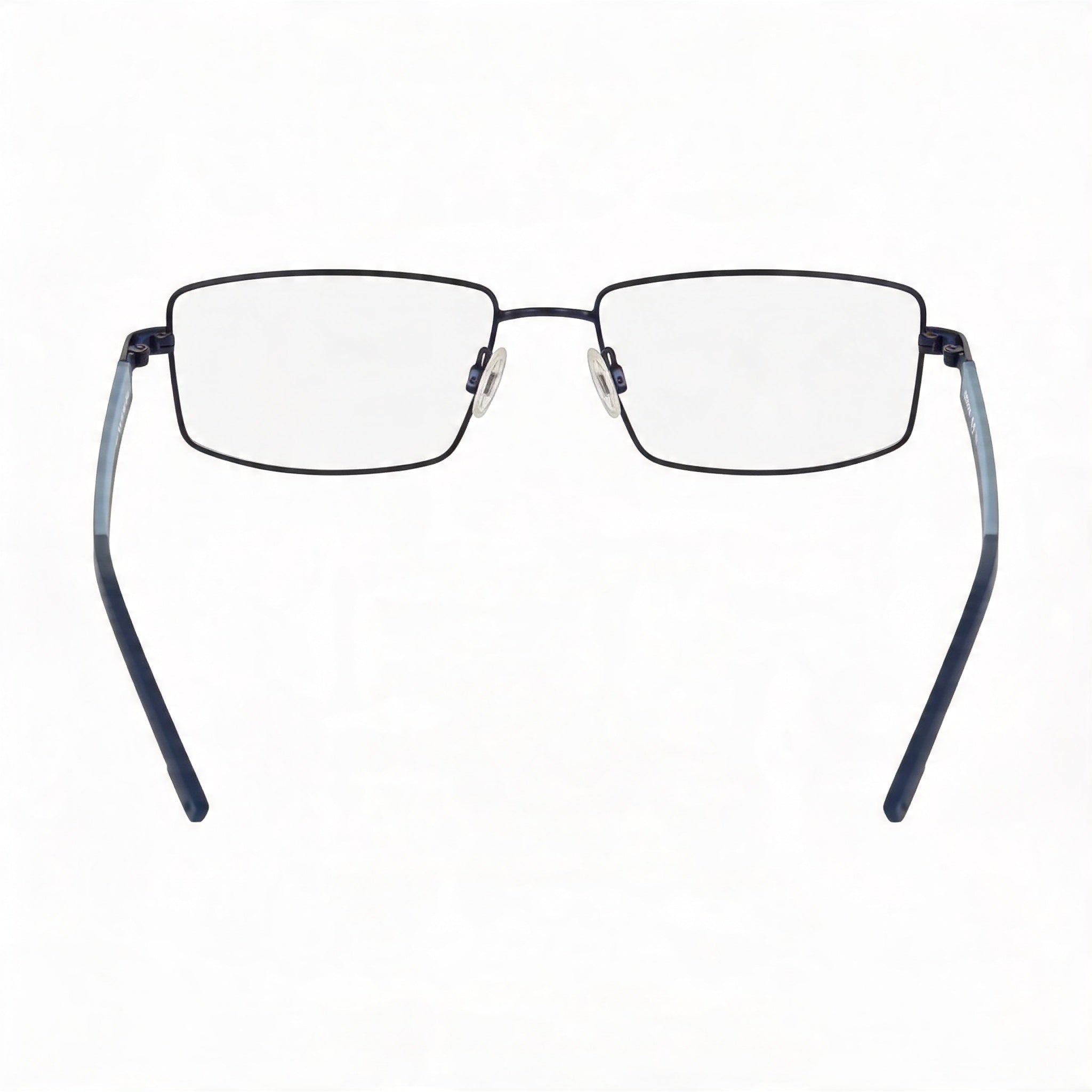 Flexon Classic Women's Matte Navy Acetate Frame, Polycarbonate Lens Eyewear, 52mm Lens Width, 17mm Bridge, 145mm Temple, Photo 3