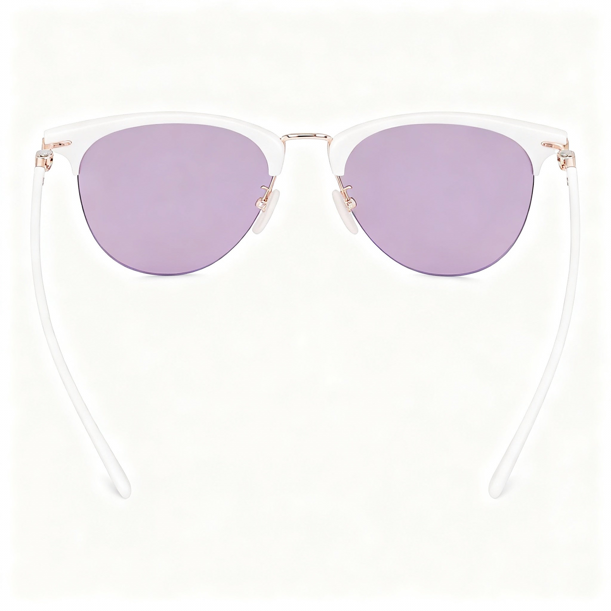 Nike Divot E EV24039 Women's Polarized Summit White / Course Tint Plastic Frame Sunglasses, 54mm, Photo 4