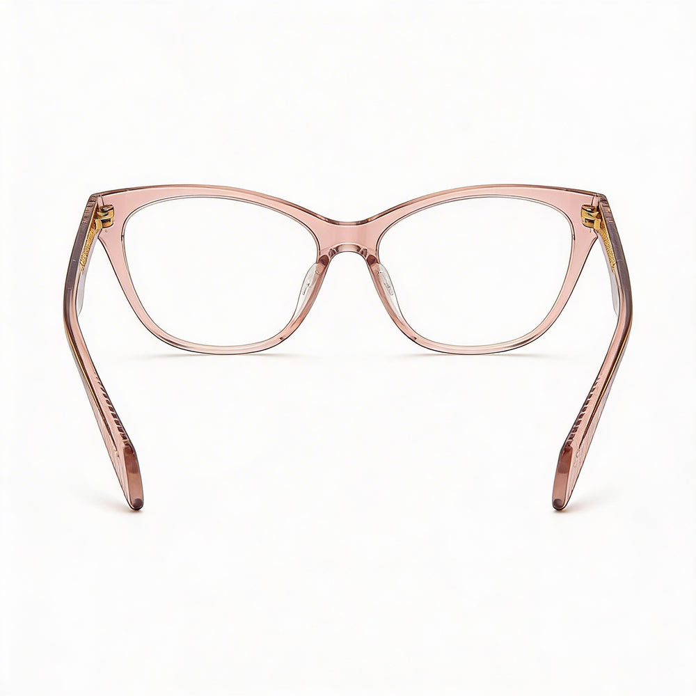 rag & bone RNB3039 Gafas con montura ojo de gato color nude ECO PMMA adaptables a la luz para mujer 52-16-140