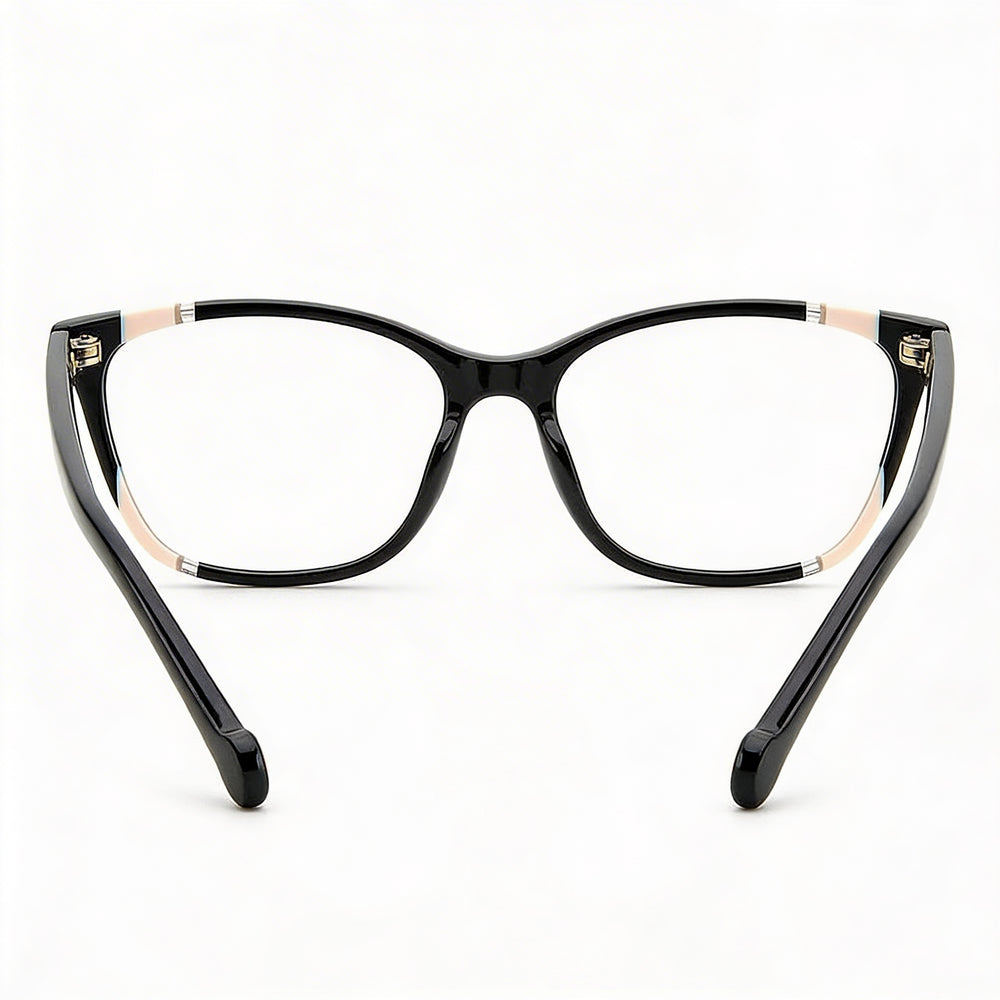 Carolina Herrera Her 0124 Women's Sunglasses featuring a Black Nude Acetate Frame and 54mm Lens Width