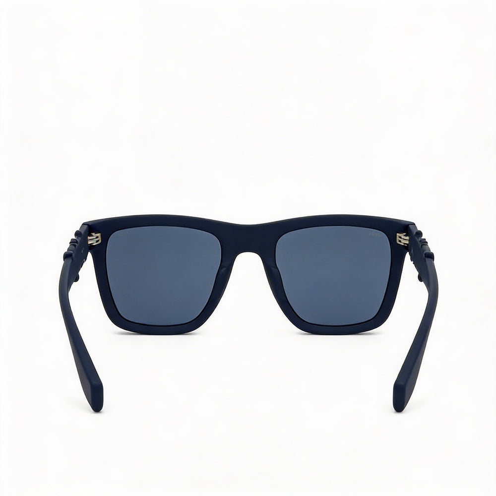 Fila Classic Men's Matte Blue Injected Frame UV Protection Non-Polarized Sunglasses 51mm
