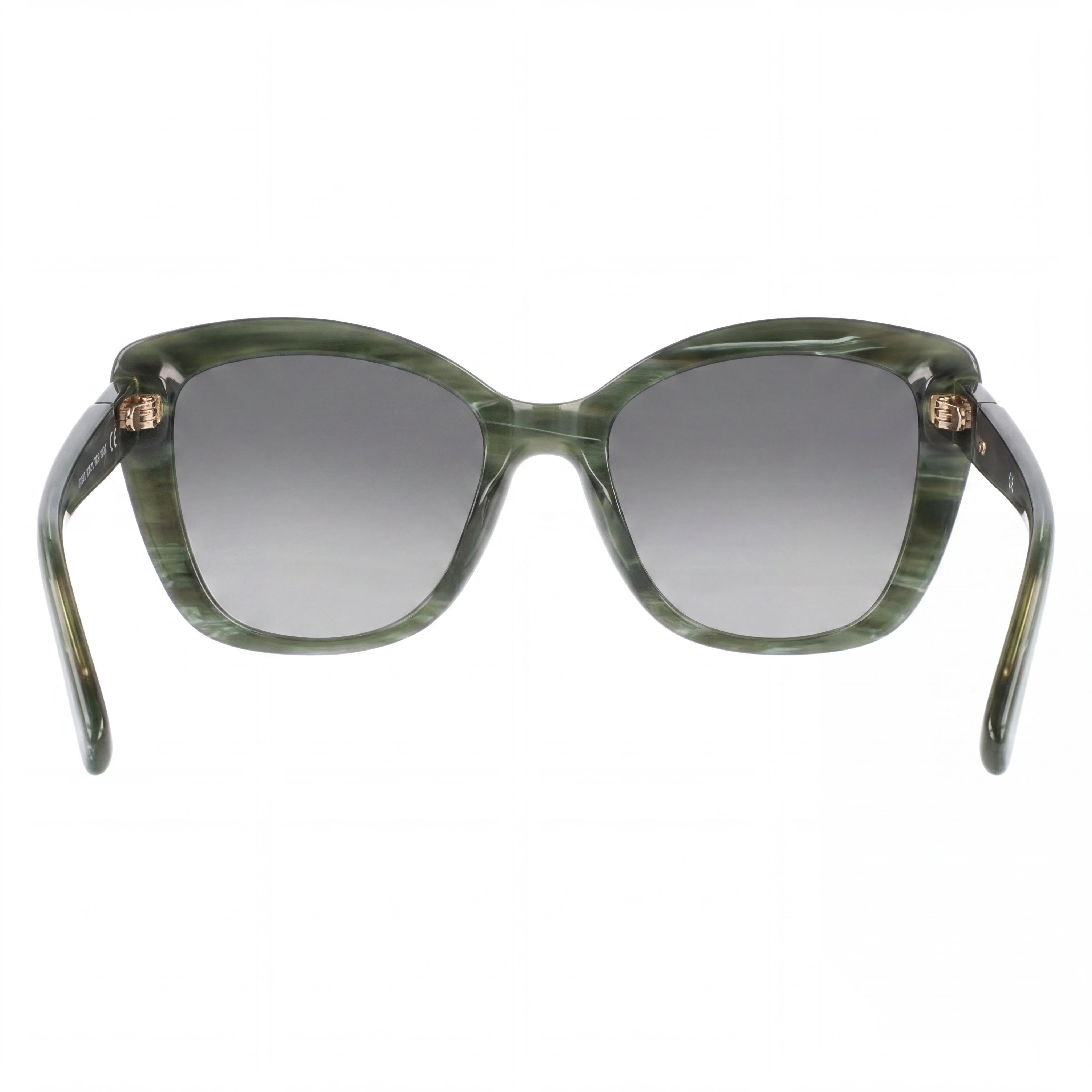 Longchamp Classic Women's Green Malachite Acetate Frame Polycarbonate Lens Non-Polarized Sunglasses 54mm, Photo 4