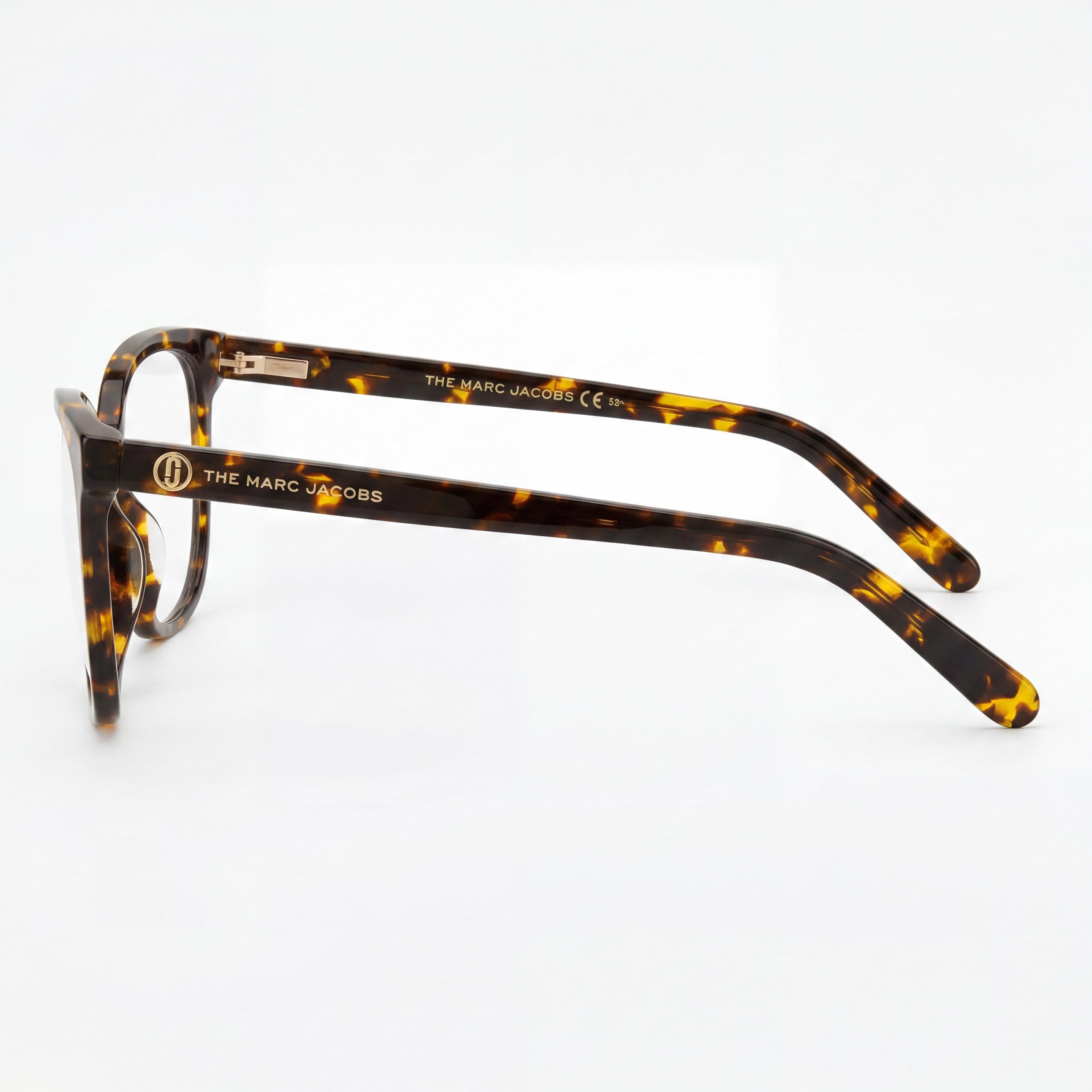 Marc Jacobs Marc 540 Women's Plastic Frame Brown Havana Eyewear with Polycarbonate Lenses, 53mm, Photo 2