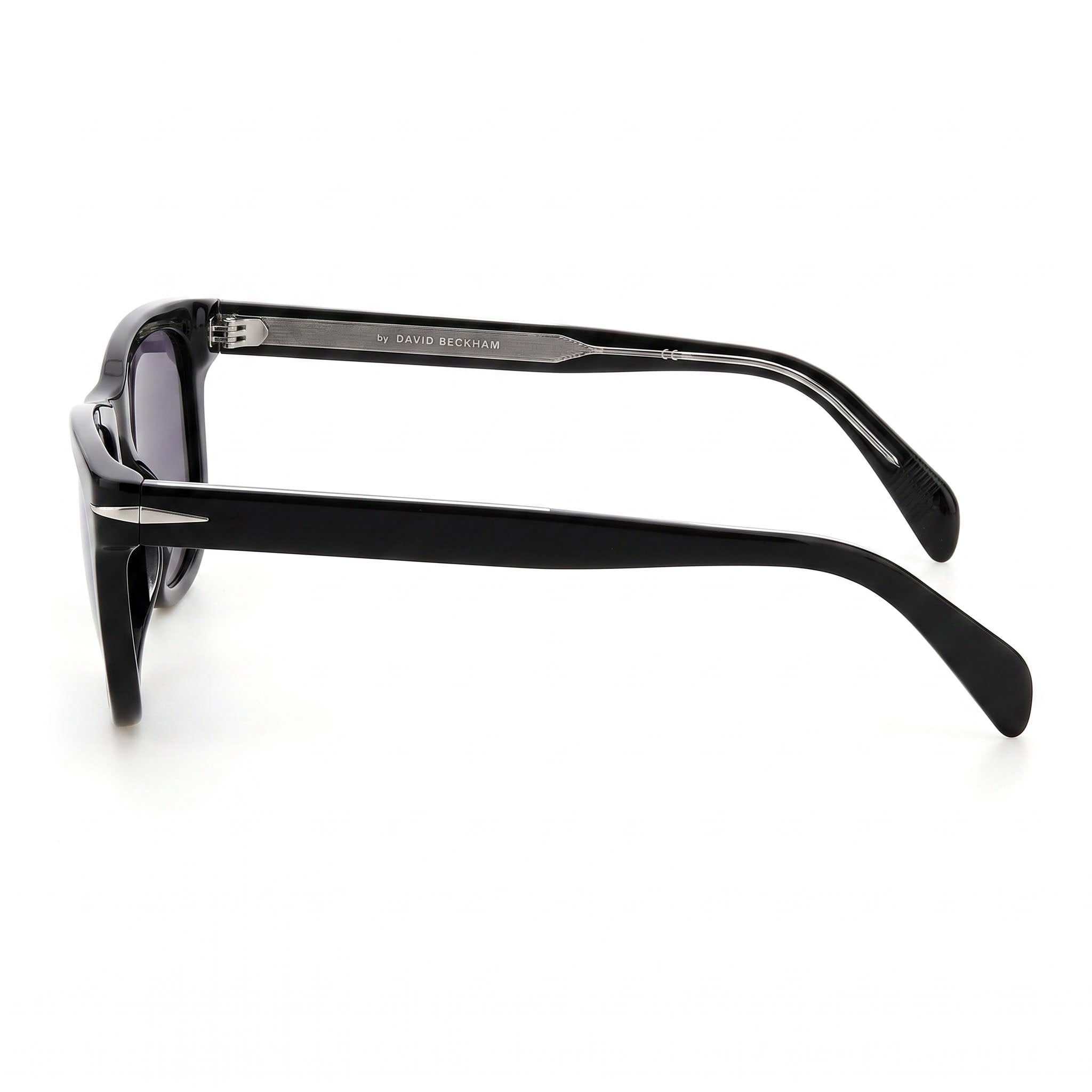 Gafas de sol polarizadas David Beckham Db 1006/S cuadradas de acetato de montura completa con clip negras grises para hombre de 50 mm, Photo 3