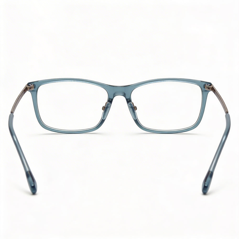 Gafas Hugo Boss Audio Systems Casual. Montura de acetato para hombre con lentes transparentes, 56-17-145