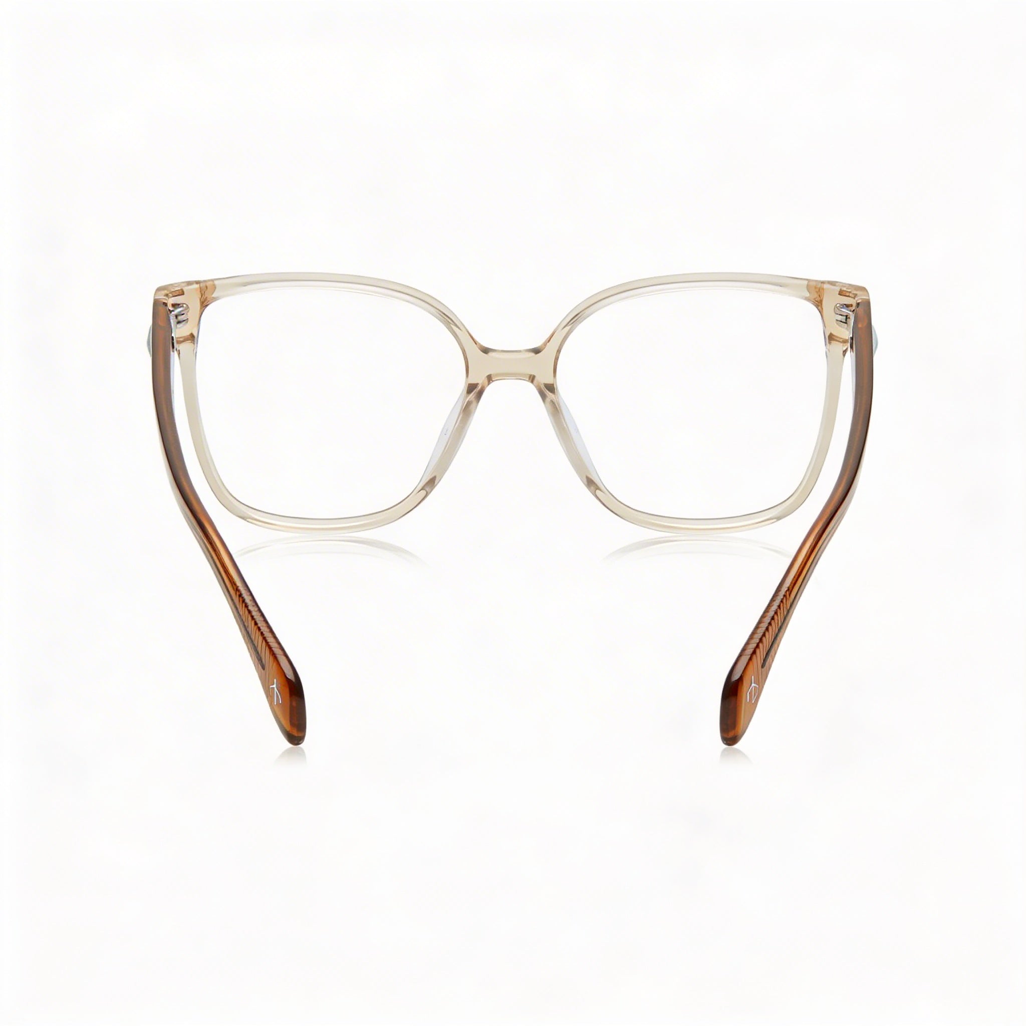 Rag & Bone Modern Women's Sunglasses with Injected Beige Frame and Polycarbonate Lenses 54mm, Photo 4