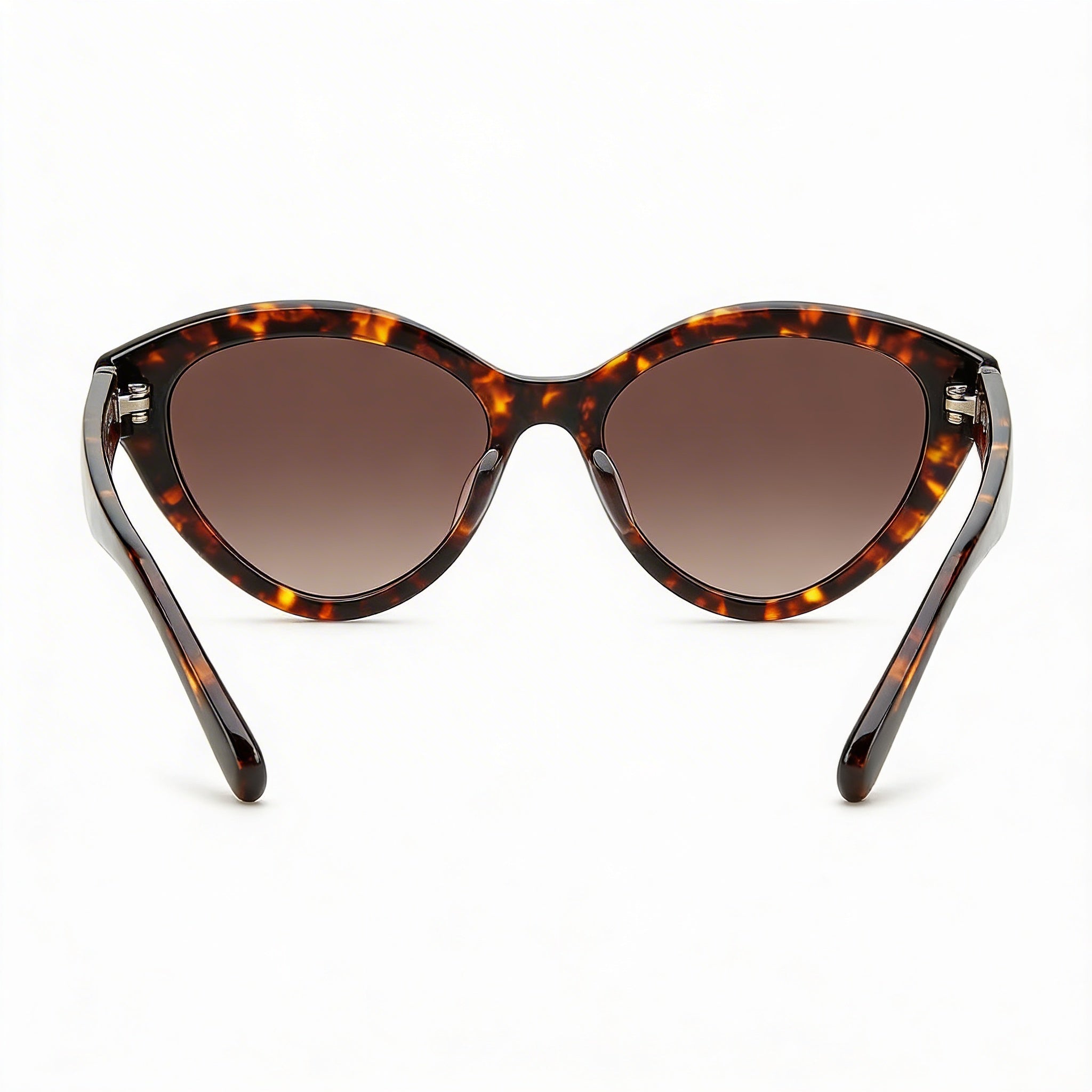 Gafas de sol clásicas kate spade new york para mujer, montura habana de acetato, lente degradada en tono marrón, 55mm, Photo 3