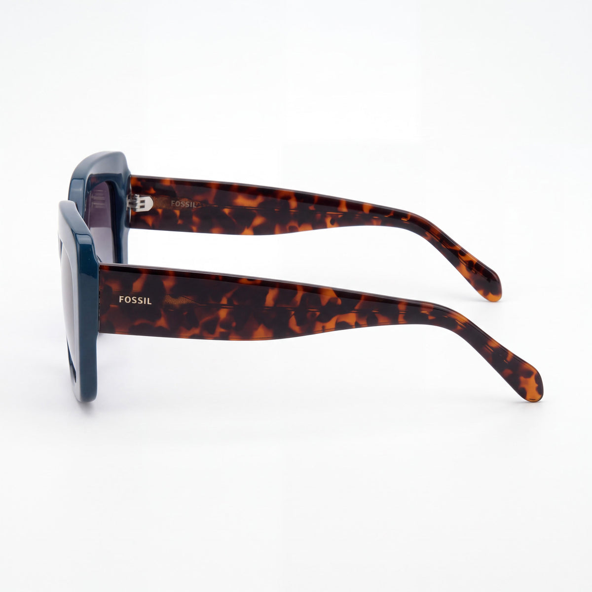 Fossil Minimalist 2073501ED559O Women's Propionate Green Dark Grey Frame Dark Grey Shaded Lens Sunglasses 54-17-140, Photo 3