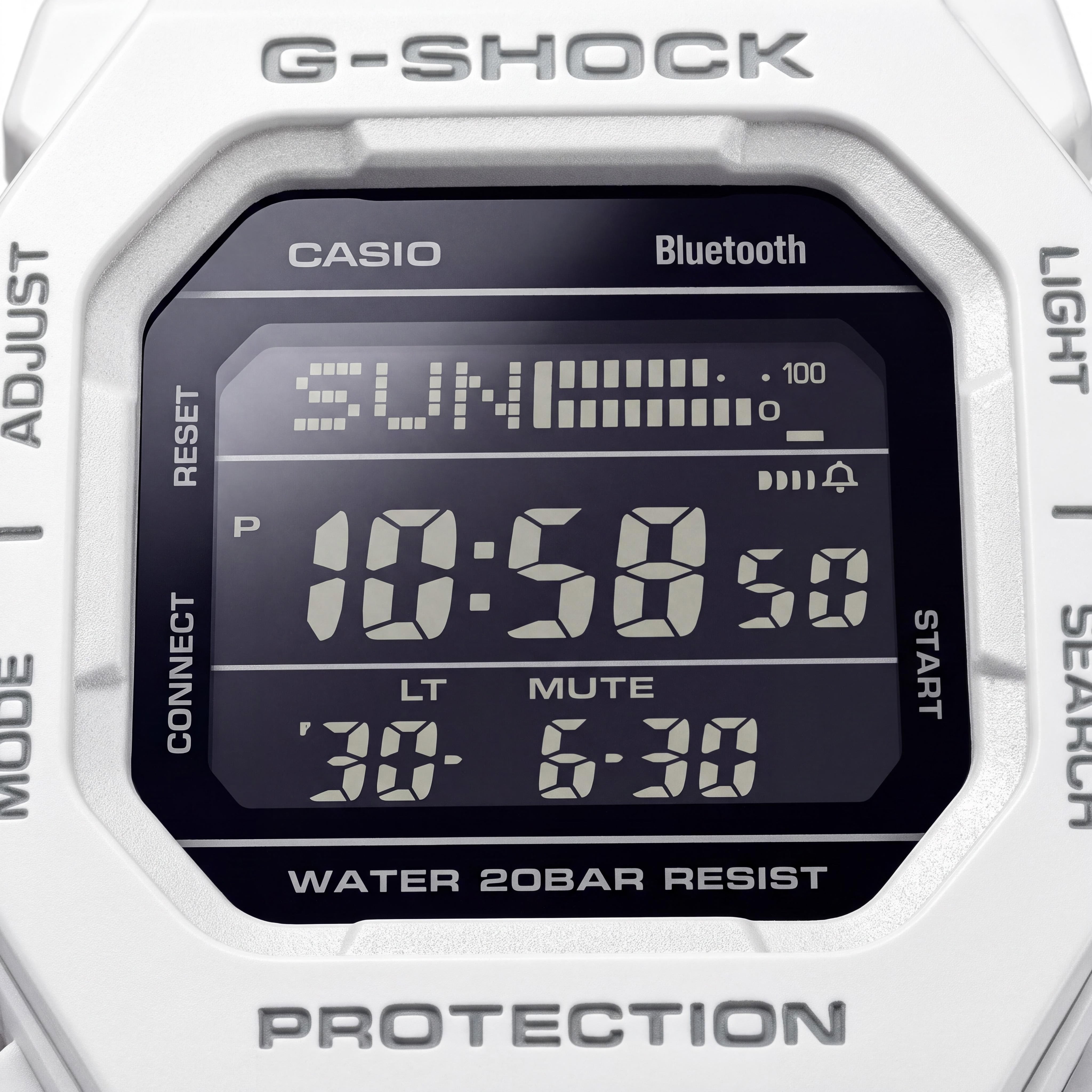 Casio G-Shock GD-B500-7 Watch Unisex White Chronograph Calendar, Photo 2