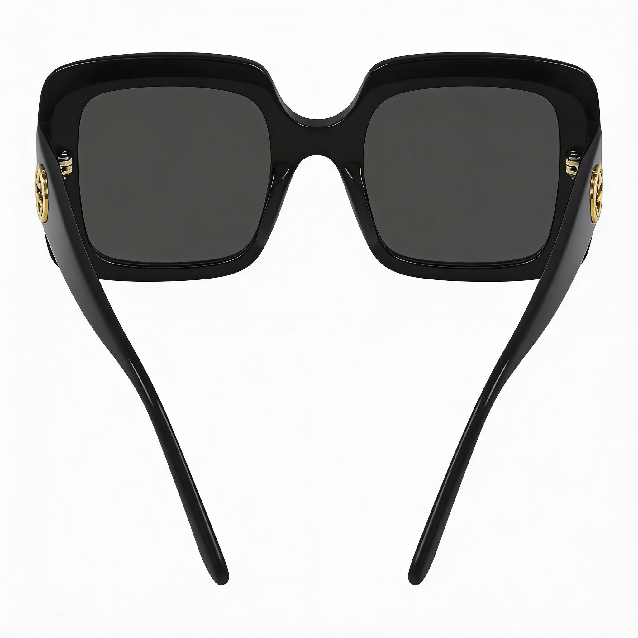 Gucci Gg0896s Women's Black Frame Grey Lens UV Protected Sunglasses 52mm, Photo 4
