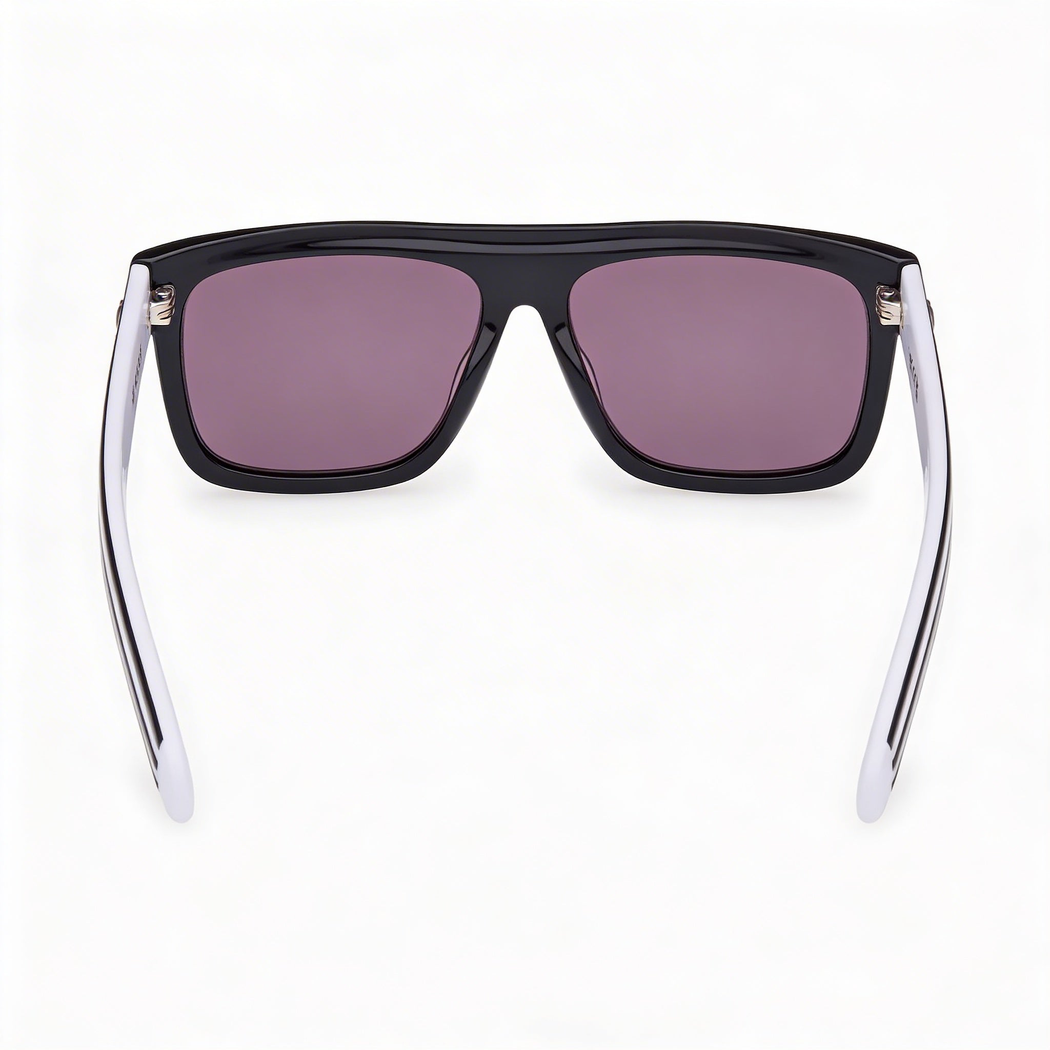 Gafas de sol unisex rectangulares de plástico Adidas Originals OR0127, montura negra brillante, lentes negras no polarizadas, 100 % protección UV, 56 mm, Photo 3