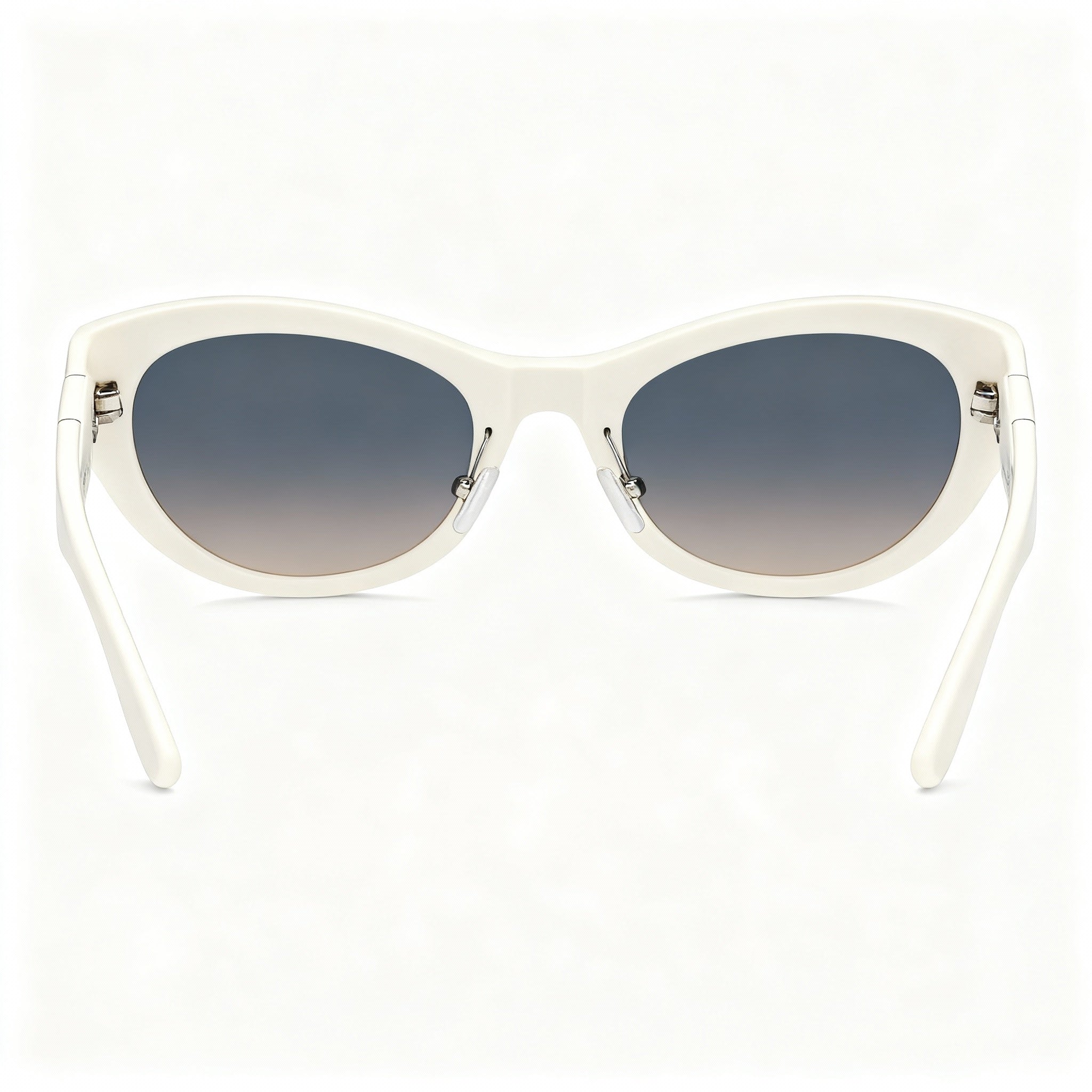 Marc Jacobs Icon (Jar) Women's Ivory Grey Acetate Frame Non-Polarized UV Protection Sunglasses 61mm, Photo 4