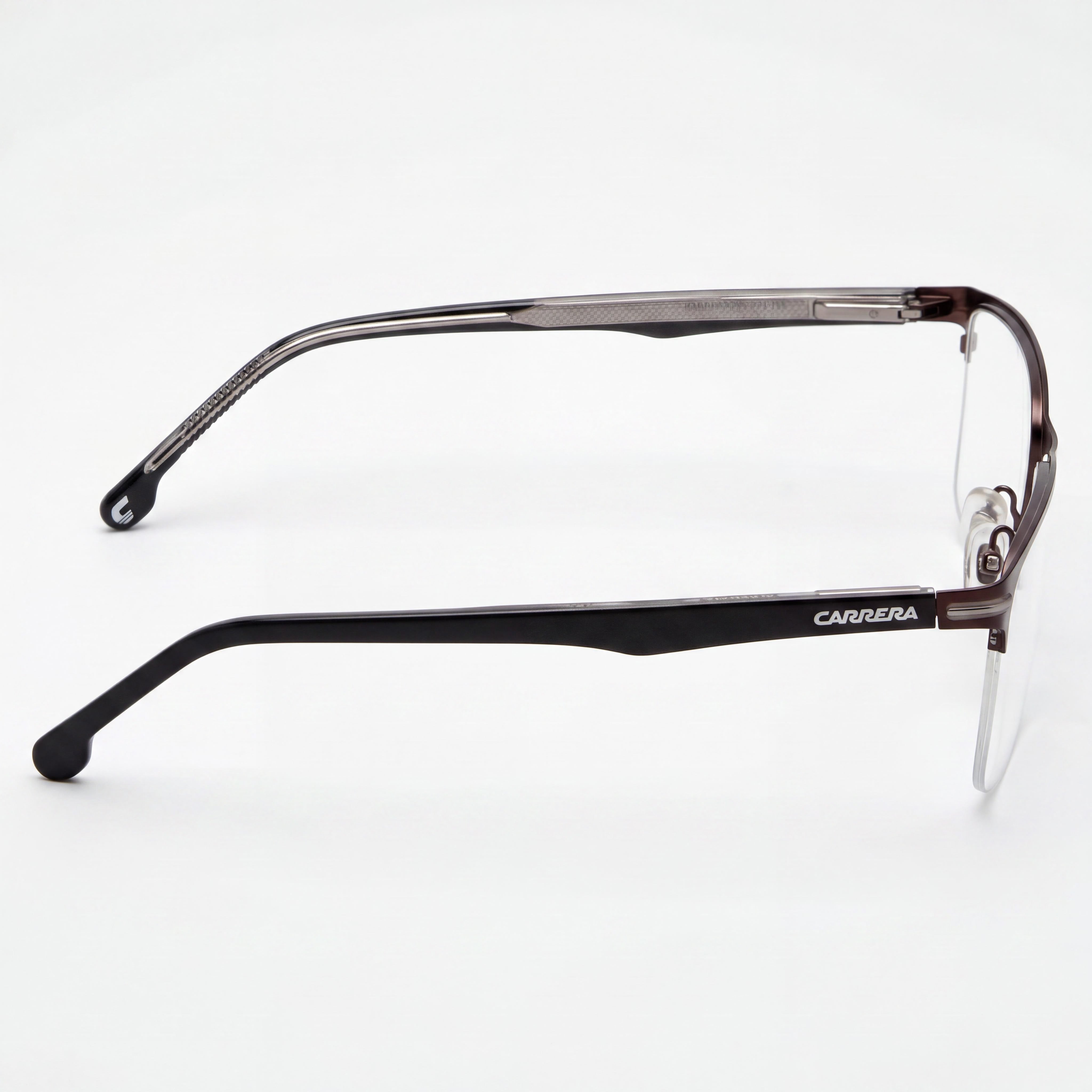 Gafas de sol Carrera 291 de aleación moderna de acero, color marrón mate, no polarizadas, de policarbonato, unisex, 55mm, Photo 2