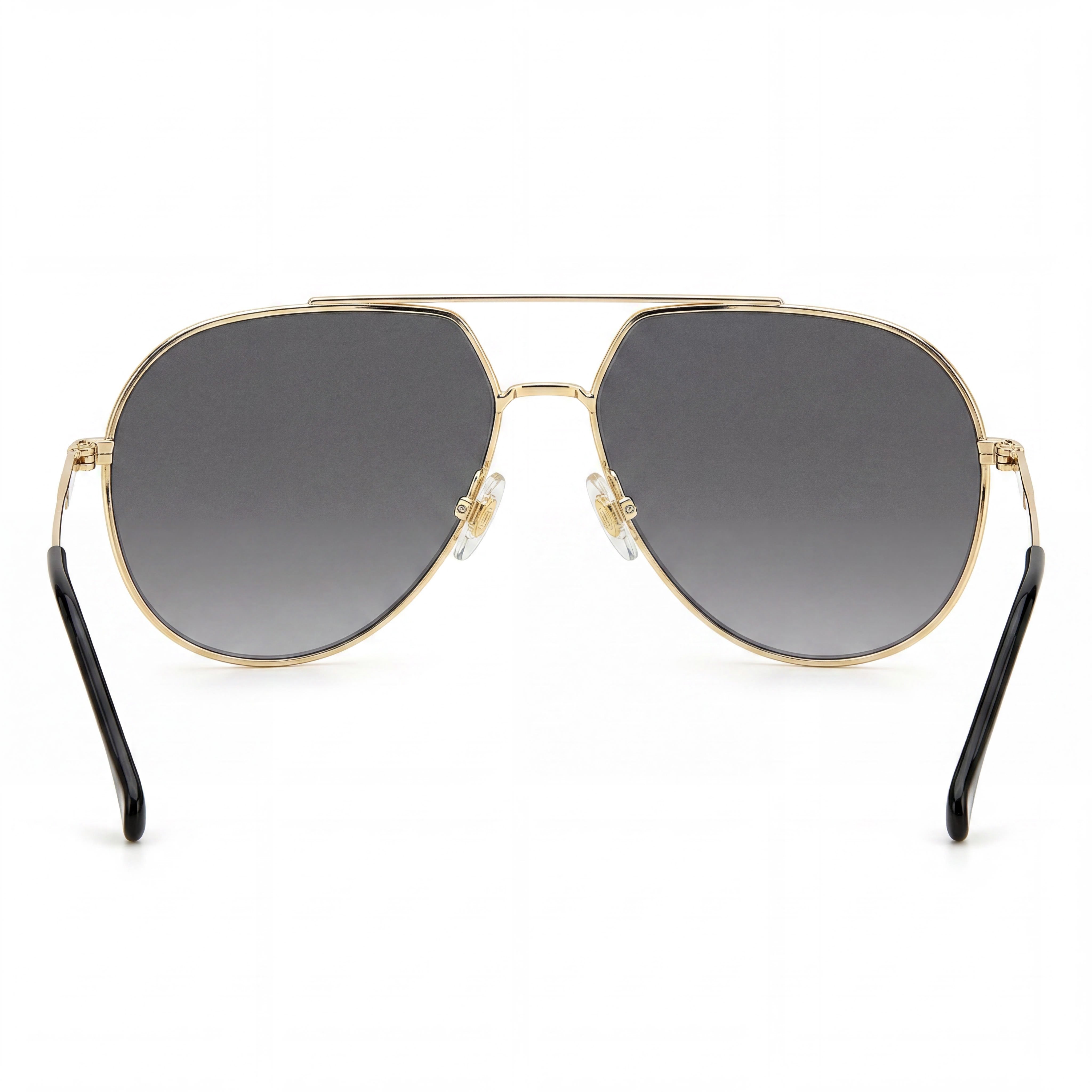 Carrera 274/S Unisex Pilot Gold Stainless Steel Frame Sunglasses with Polycarbonate Lenses 61mm UV Protected, Photo 3