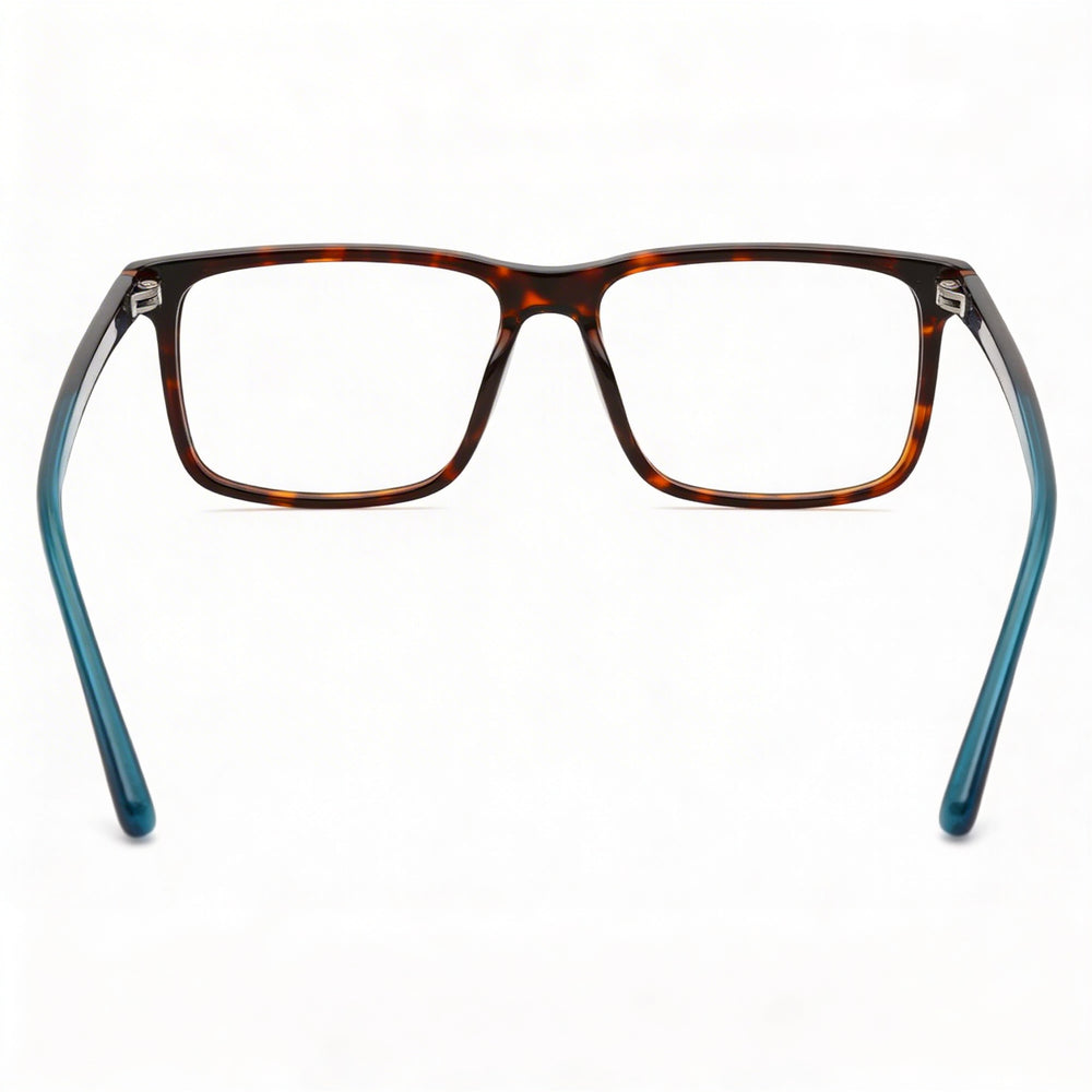 Gafas unisex Calvin Klein CK22544 con lentes, montura metálica, color carey, talla 55 mm