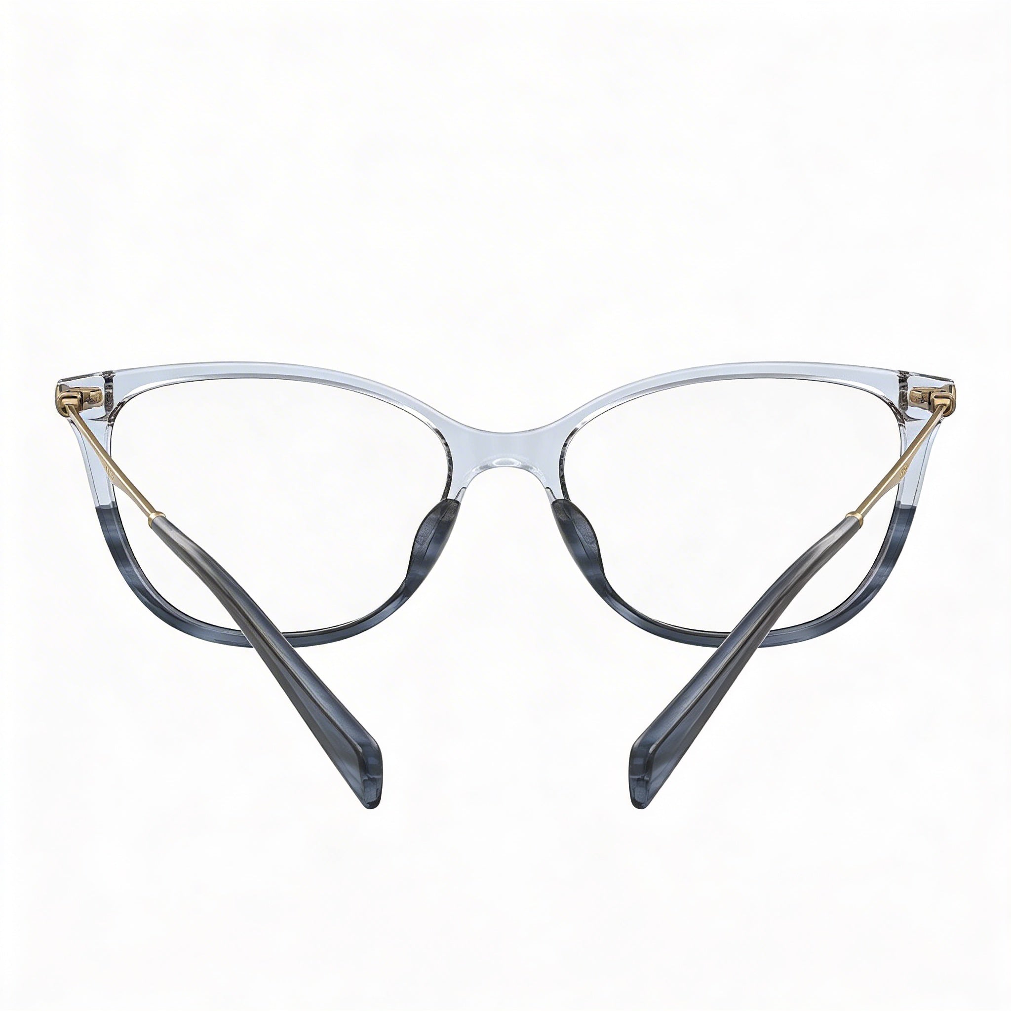Levi's NON- Women's Blue Horn Polymethyl Methacrylate Frame with Plastic Lens Eyeglasses 51mm, Photo 4