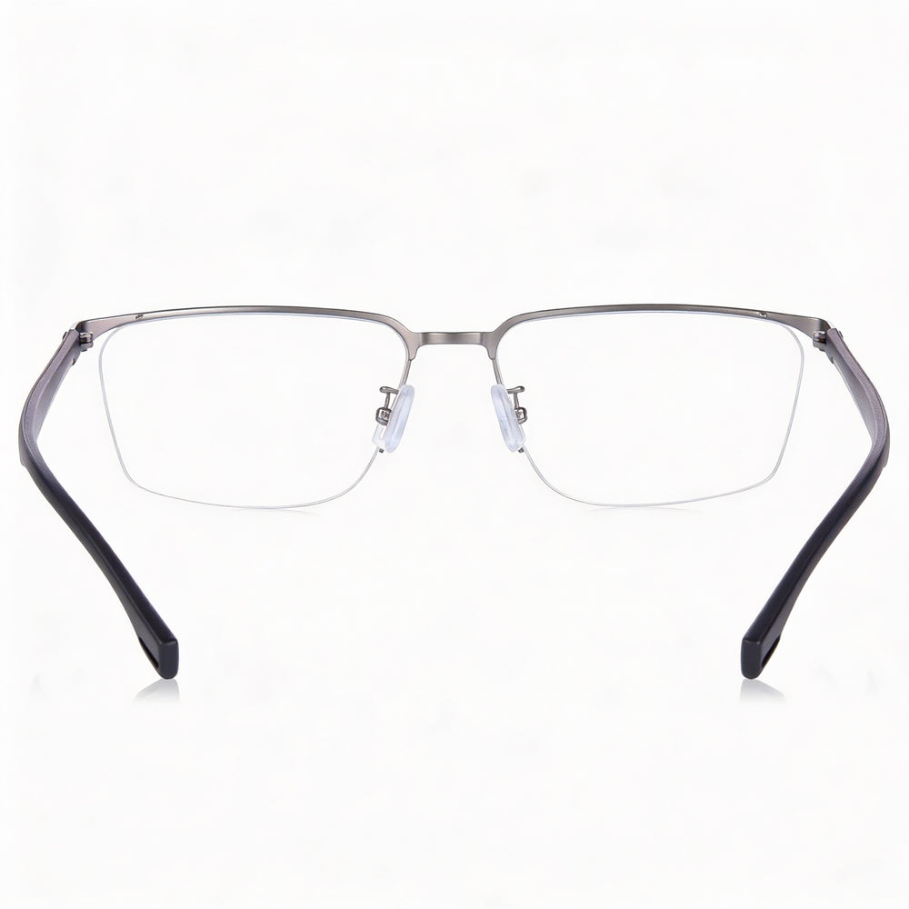 Gafas de sol Hugo Boss Modern Boss 1543/f para hombre, montura de acero de aleación de rutenio mate, ancho de lente de 57 mm