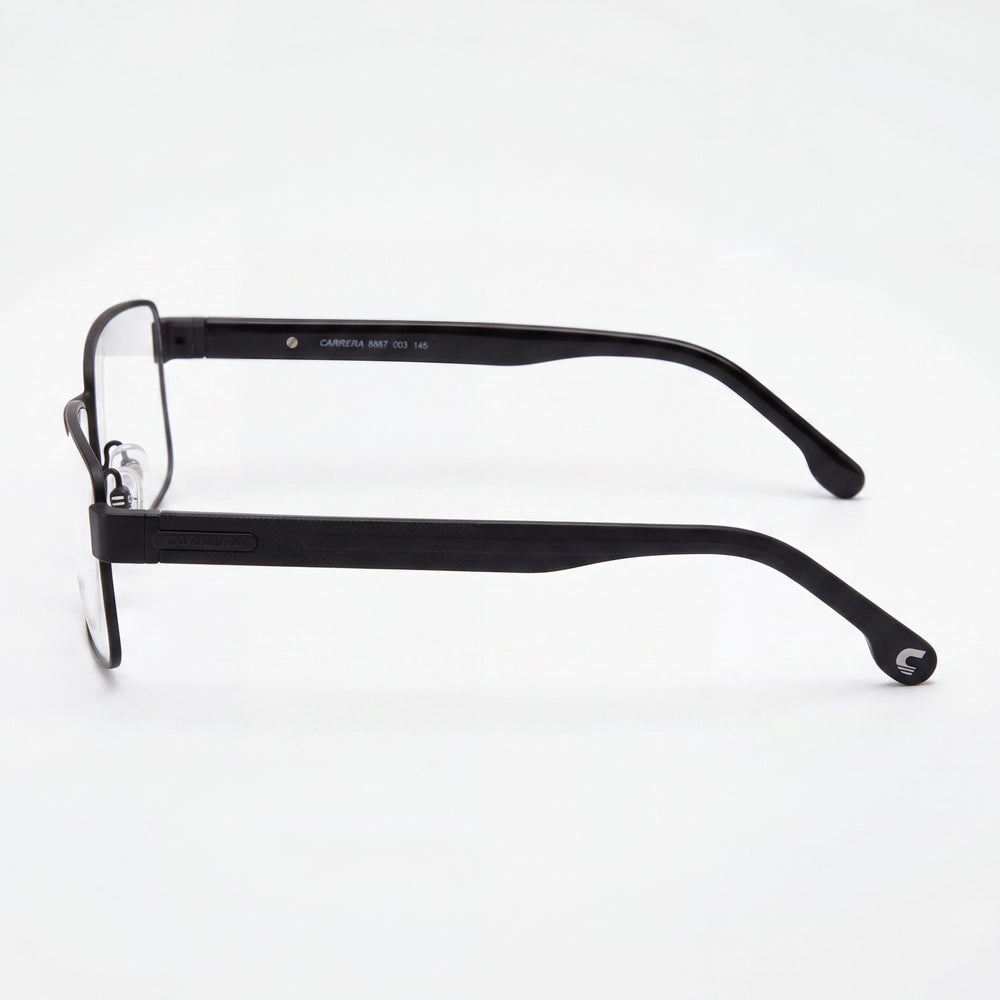 Carrera 8887 Gafas para hombre de aleación de acero negro mate 57mm
