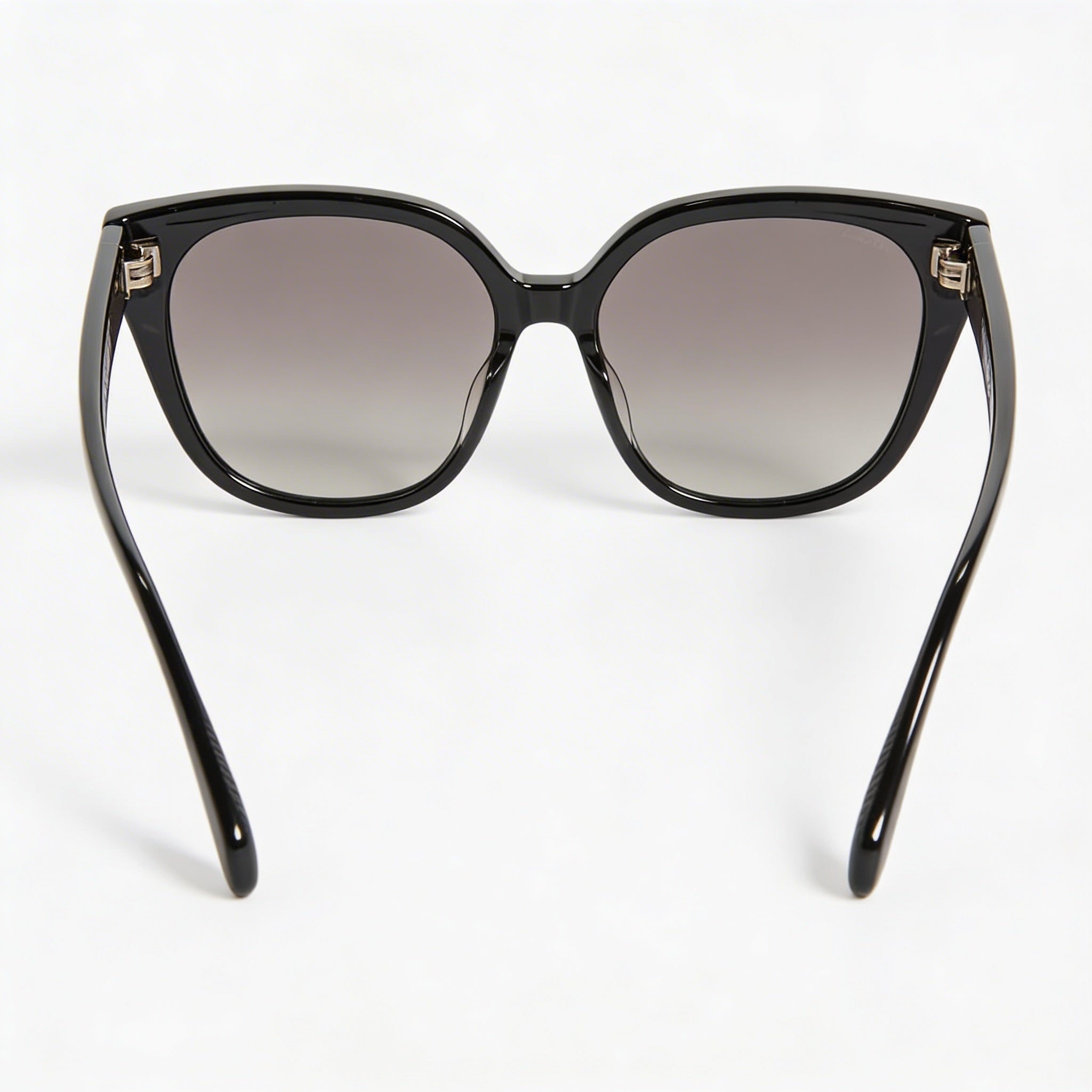 Rag & Bone Classic Women's Black Plastic Polarized UV Protected Grey Shaded Sunglasses 56mm, Photo 4