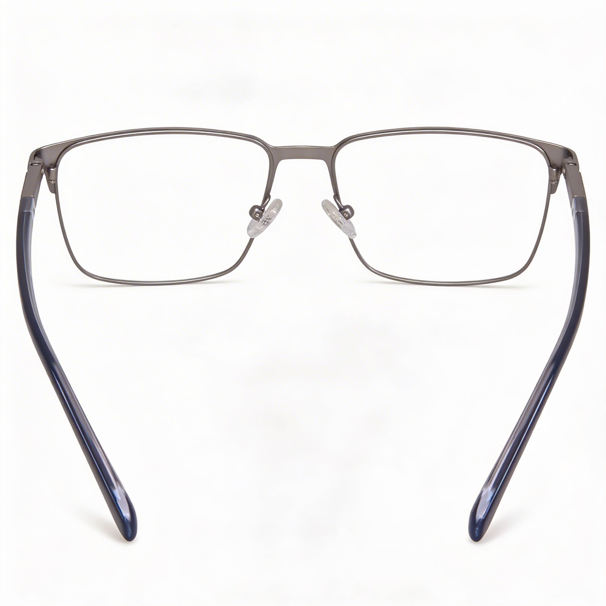 Harley-Davidson Hd0976 Men's Metal Eyewear, Matte Antiqued Light Nickeltin & Matte Blue, Size 55-16-140, Photo 3