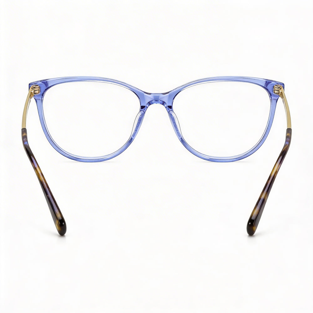 Gafas de sol polarizadas de policarbonato con montura de plástico azul para mujer de Kate Spade New York Kimberlee de 52 mm