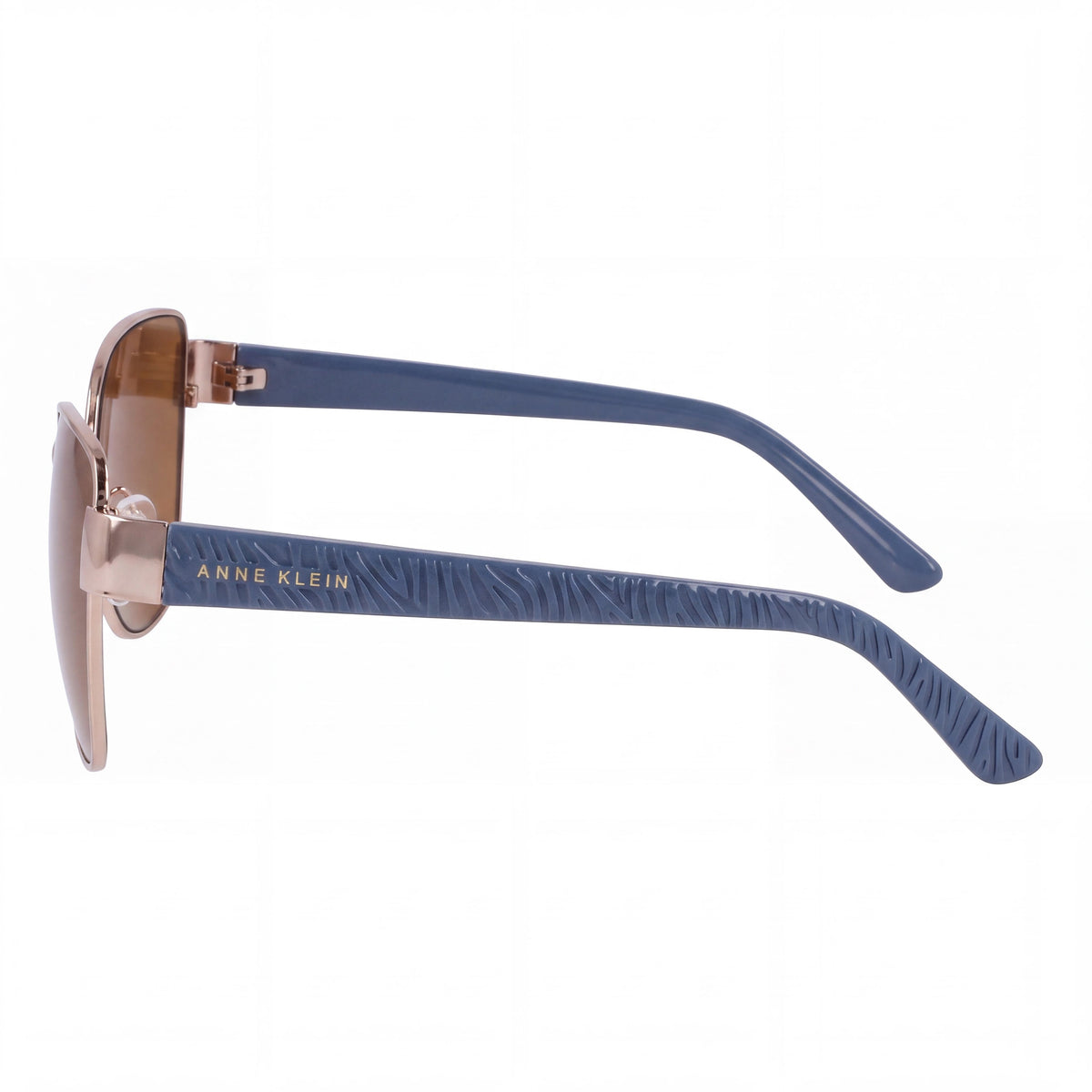 Anne Klein Modern Women's Rose Gold Acetate Frame Polarized Multicolor Polycarbonate Lens 58mm Lens Width Eyewear, Photo 3
