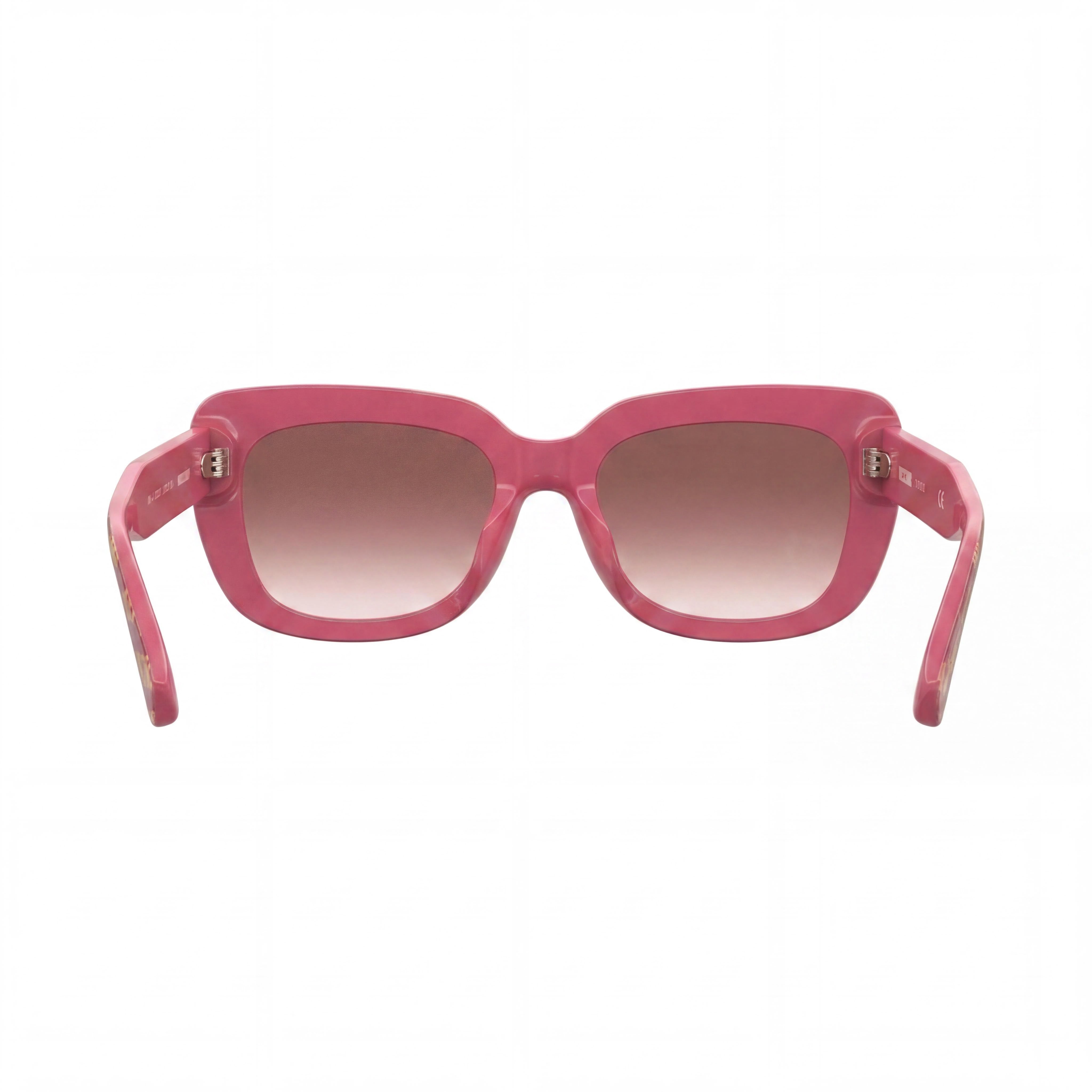 Moschino Classic Women's Acetate UV Protected Sunglasses Fuchsia Pink Pattern Pink Gradient 53mm, Photo 4