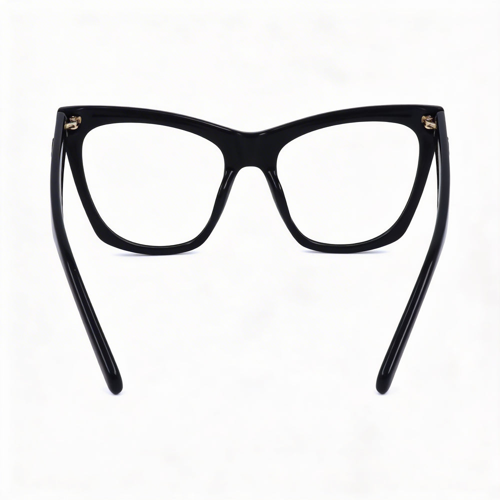 Marc Jacobs Marc 649 Gafas de sol unisex estilo clásico con montura de celulosa negra y lentes no polarizadas negras de 53 mm