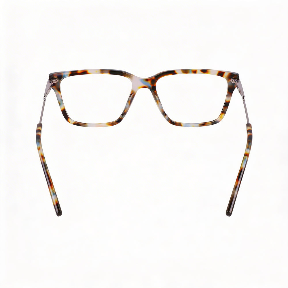 DKNY Classic Women's Sunglasses with Acetate Frame and Polycarbonate Lenses, Bone Ink Tortoise, 53mm Lens Width