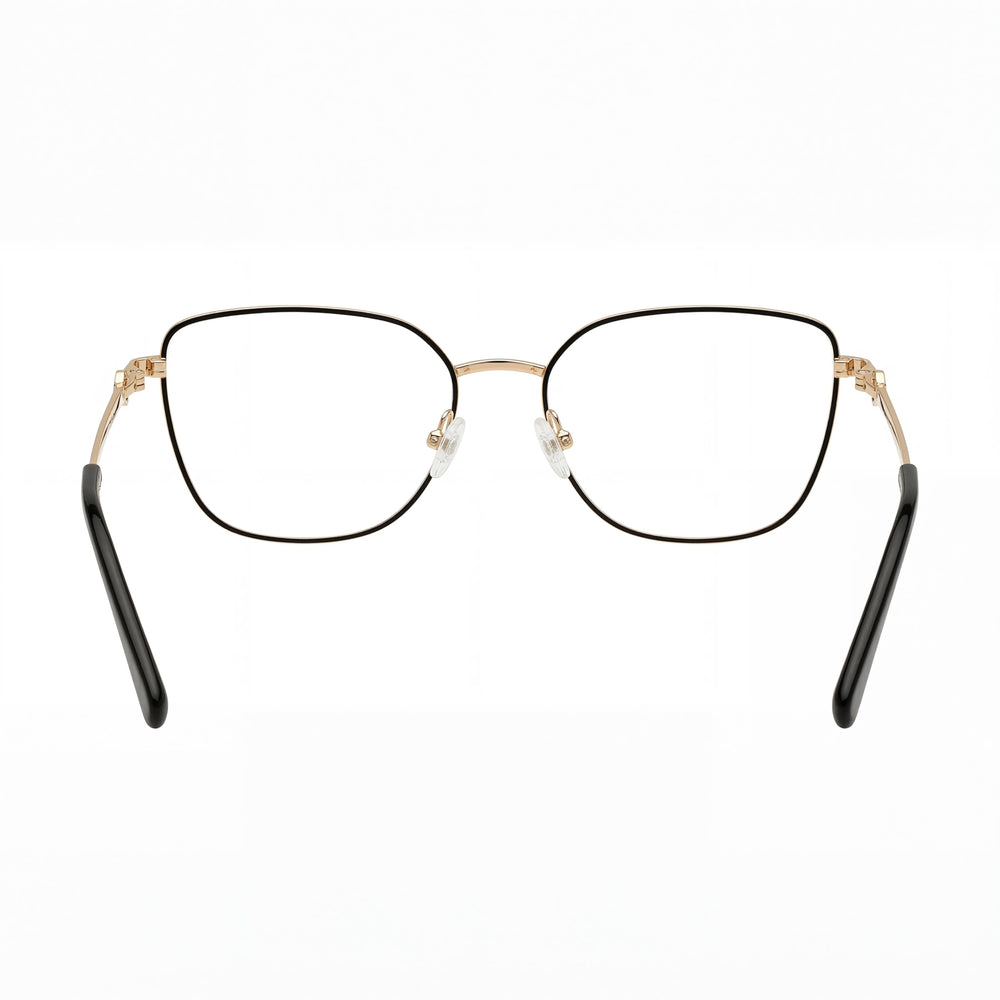 Harley-Davidson Hd50118 Women's Metal Black Pale Gold Eyewear 54mm