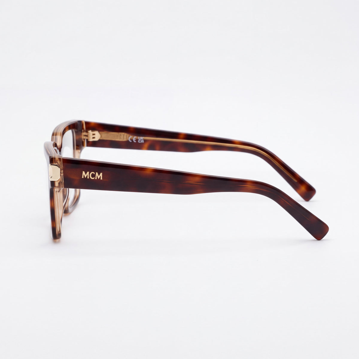 MCM Worldwide Classic Women's Full Rim Plastic Sunglasses, Dark Havana with Multicolor Lenses, 53mm, Photo 2