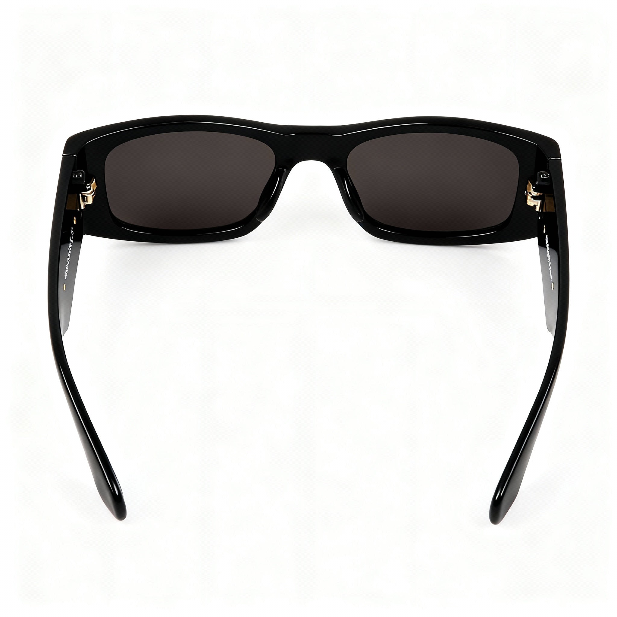 Moschino MOS145/S Casual Unisex Black Cellulose Propionate Frame Grey Non-Polarized UV Sunglasses 55-18-135, Photo 4
