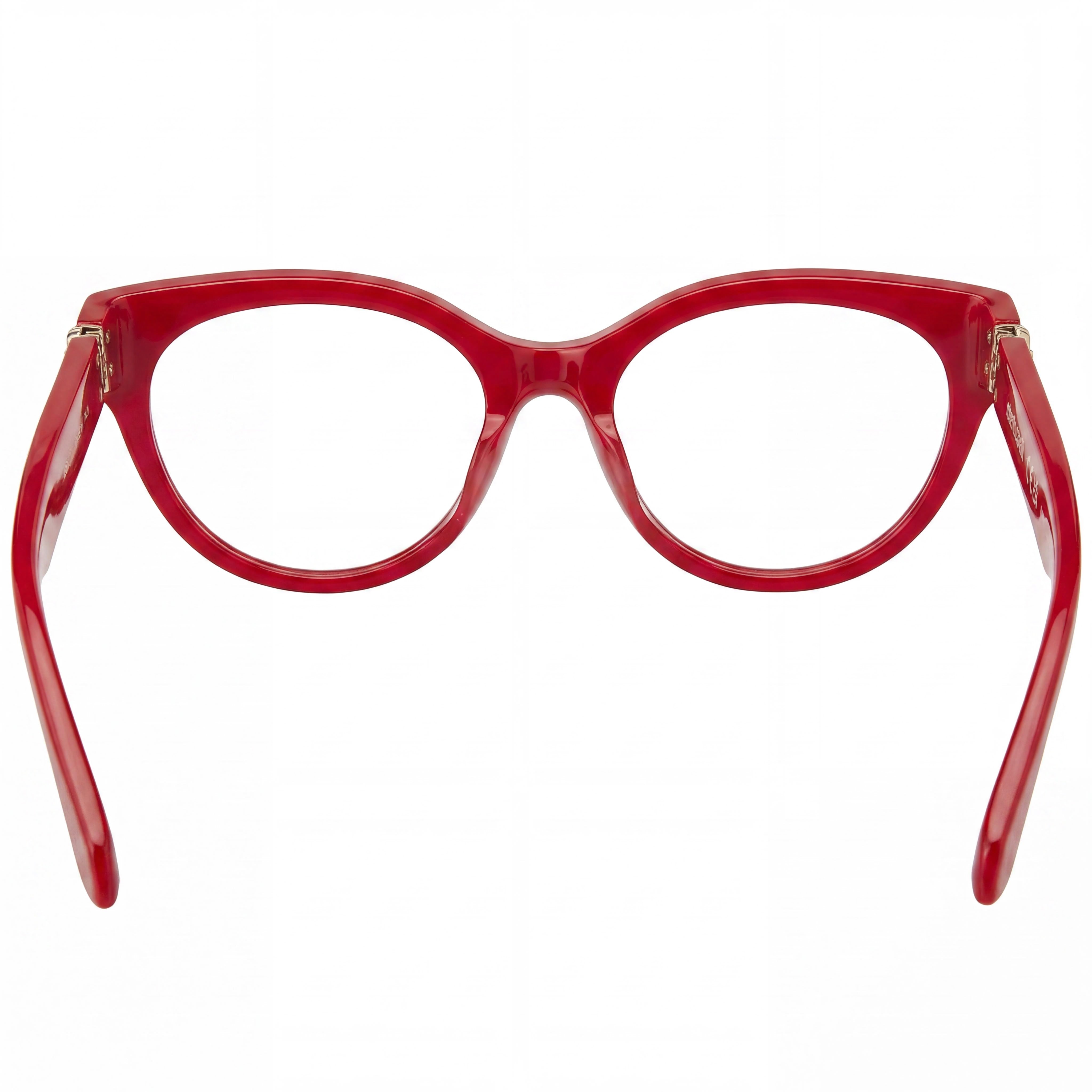 ROBERTO CAVALLI VRC027 Women's Plastic Full Rim Oval Eyeglasses, Cream, 52mm, Photo 3