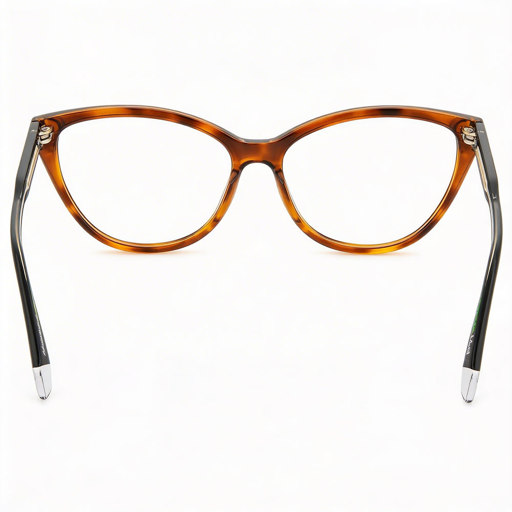 Polaroid Casual Men's Multicolored Resin Frame Eyewear with Non Lenses, Temple Length 145mm
