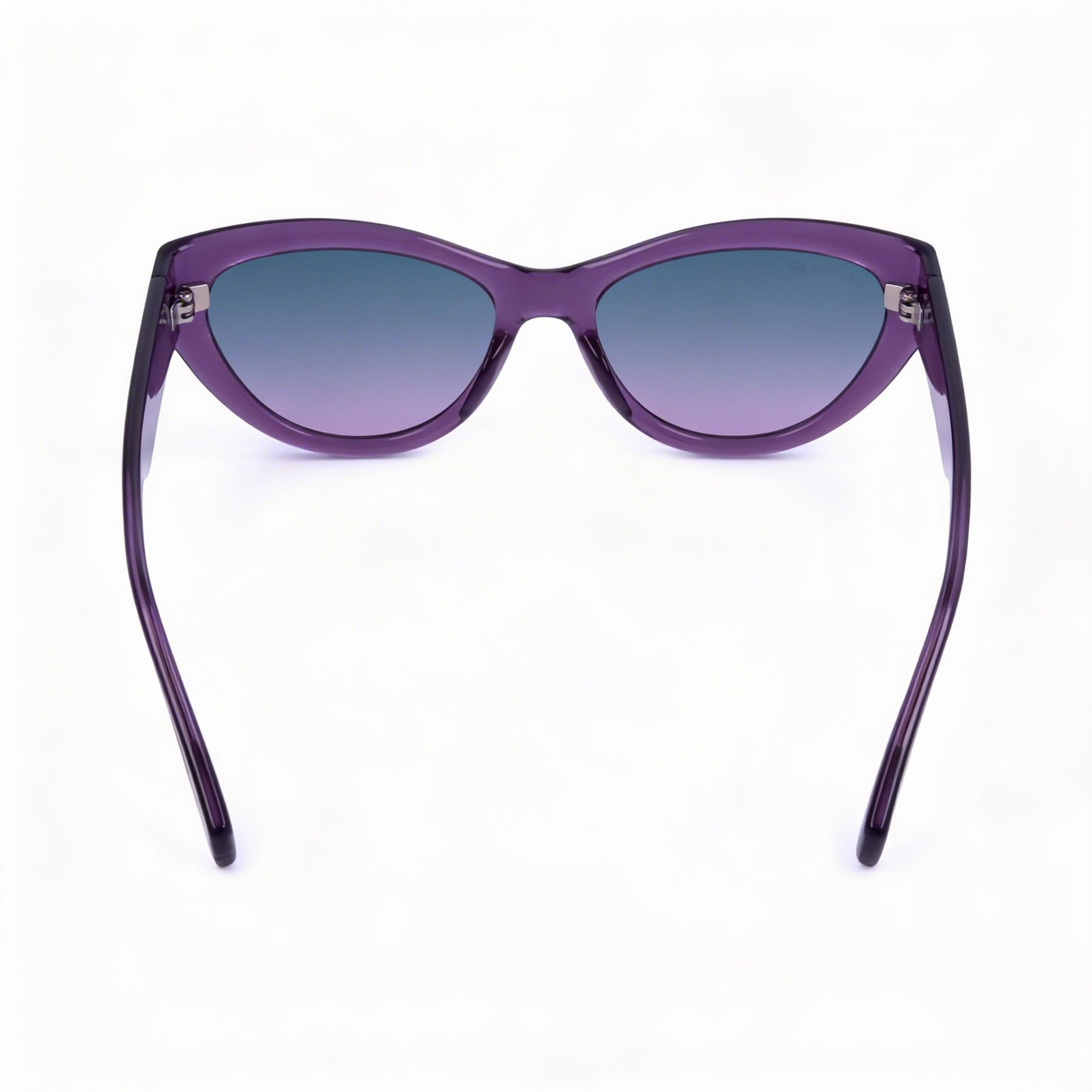 Lacoste Women's L6013s Multi-Coloured Iniettato Frame 100% UV Protection Transparent Purple Lens 54mm Sunglasses, Photo 4
