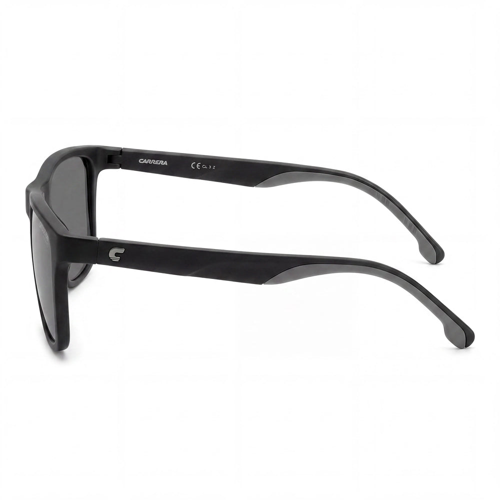 Gafas de sol polarizadas cuadradas Carrera 8058/S 003 negras unisex, 56 mm