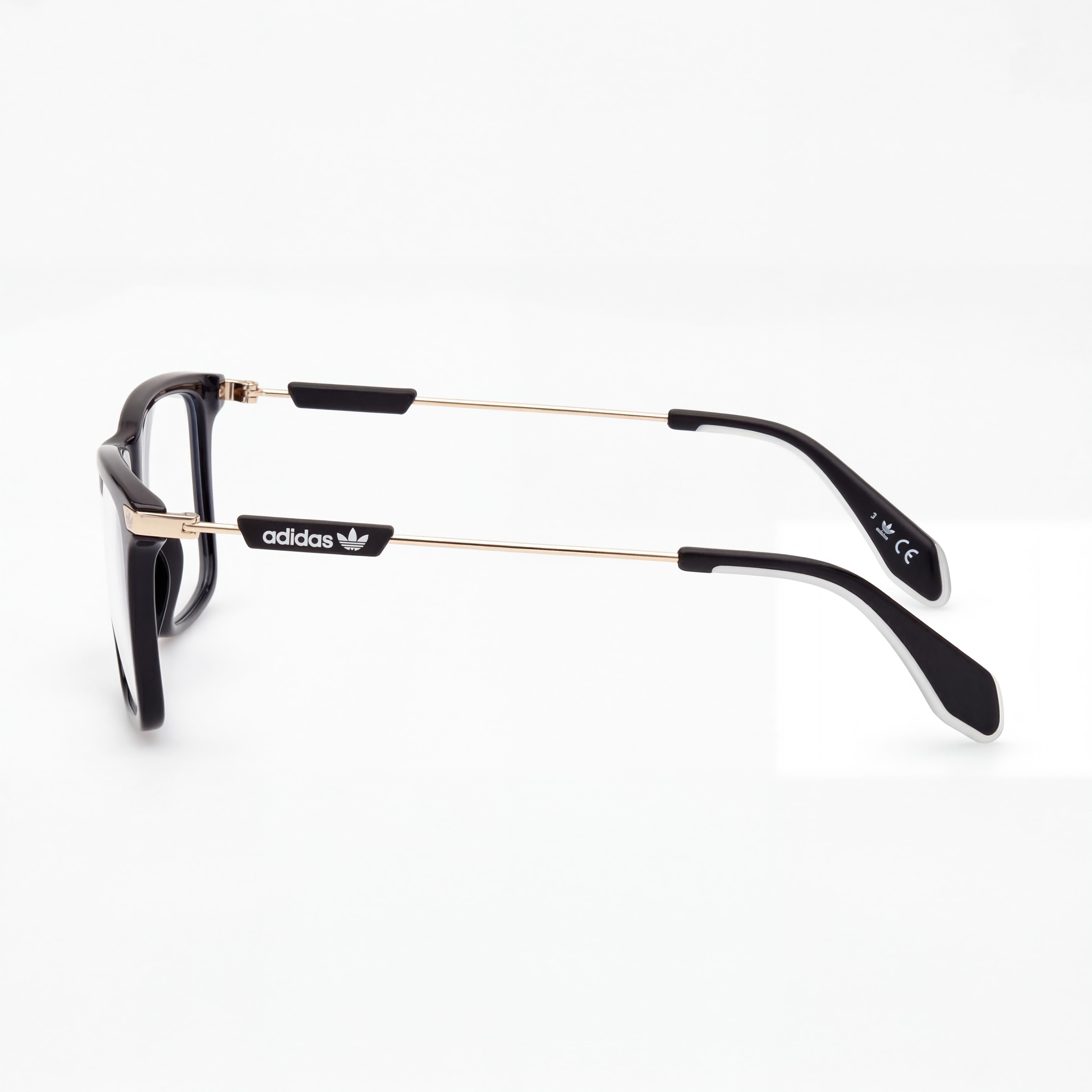 Adidas OR5050 Men's Casual Eyewear Frames featuring Shiny Black Plastic Construction 52mm, Photo 3