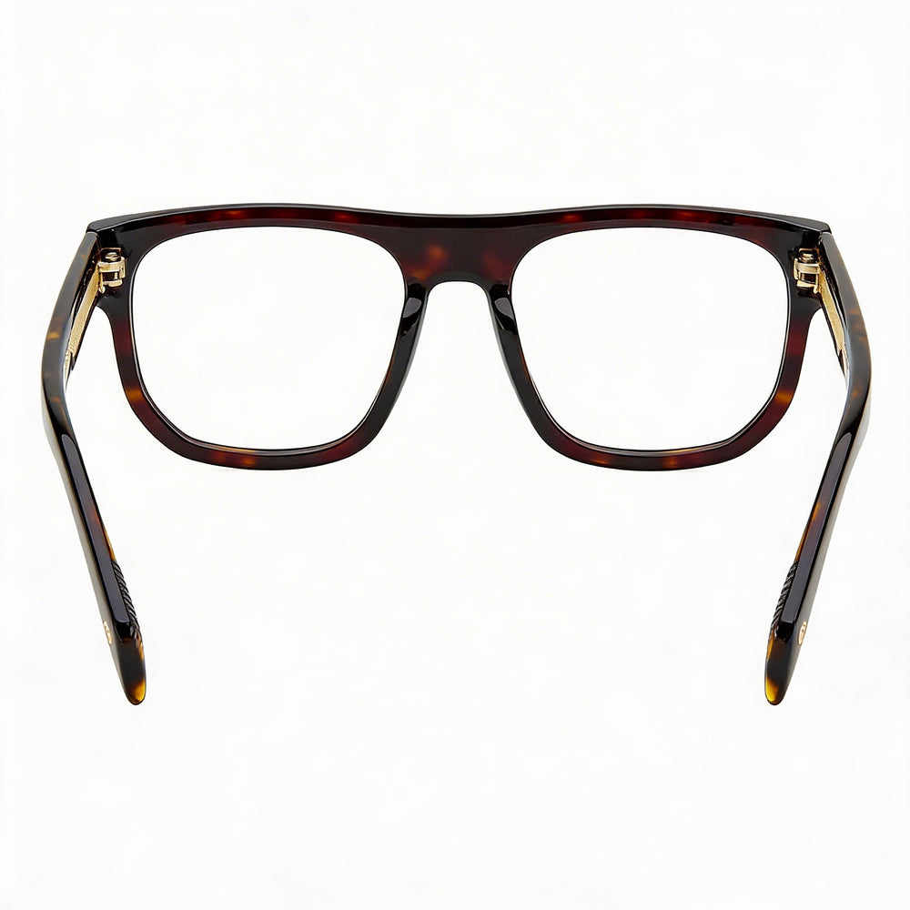 Gafas ópticas unisex de acetato David Beckham Db 7052 en havana con 53 mm de ancho de lente, 20 mm de puente y 145 mm de patilla