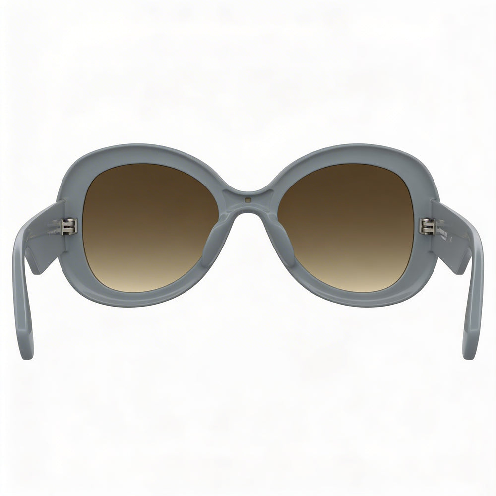 Moschino Casual Women's Black CELLULOSE PROP. INJ Frame Dark Grey Shaded Sunglasses 54-22-140